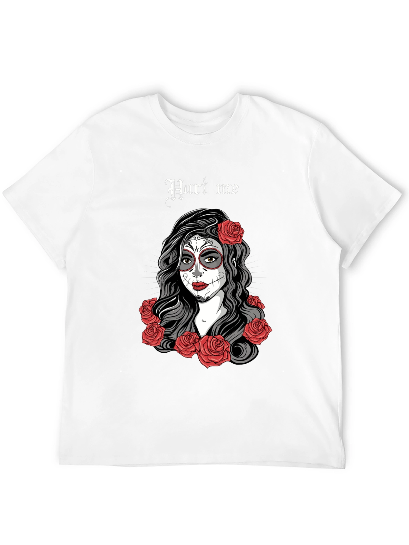 Day of the Dead T-Shirt - Sugar Skull Woman