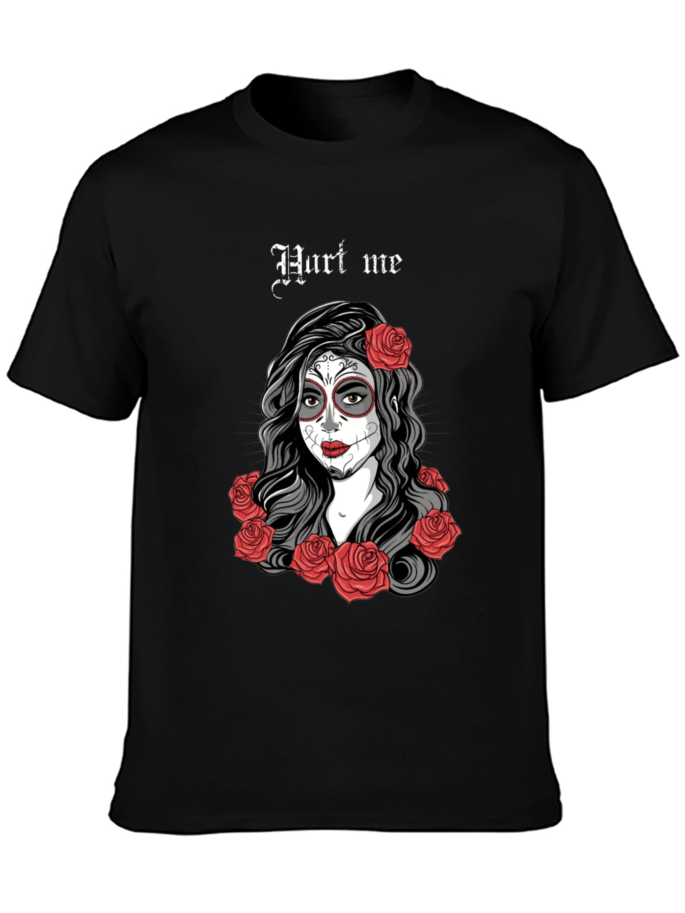 Day of the Dead T-Shirt - Sugar Skull Woman