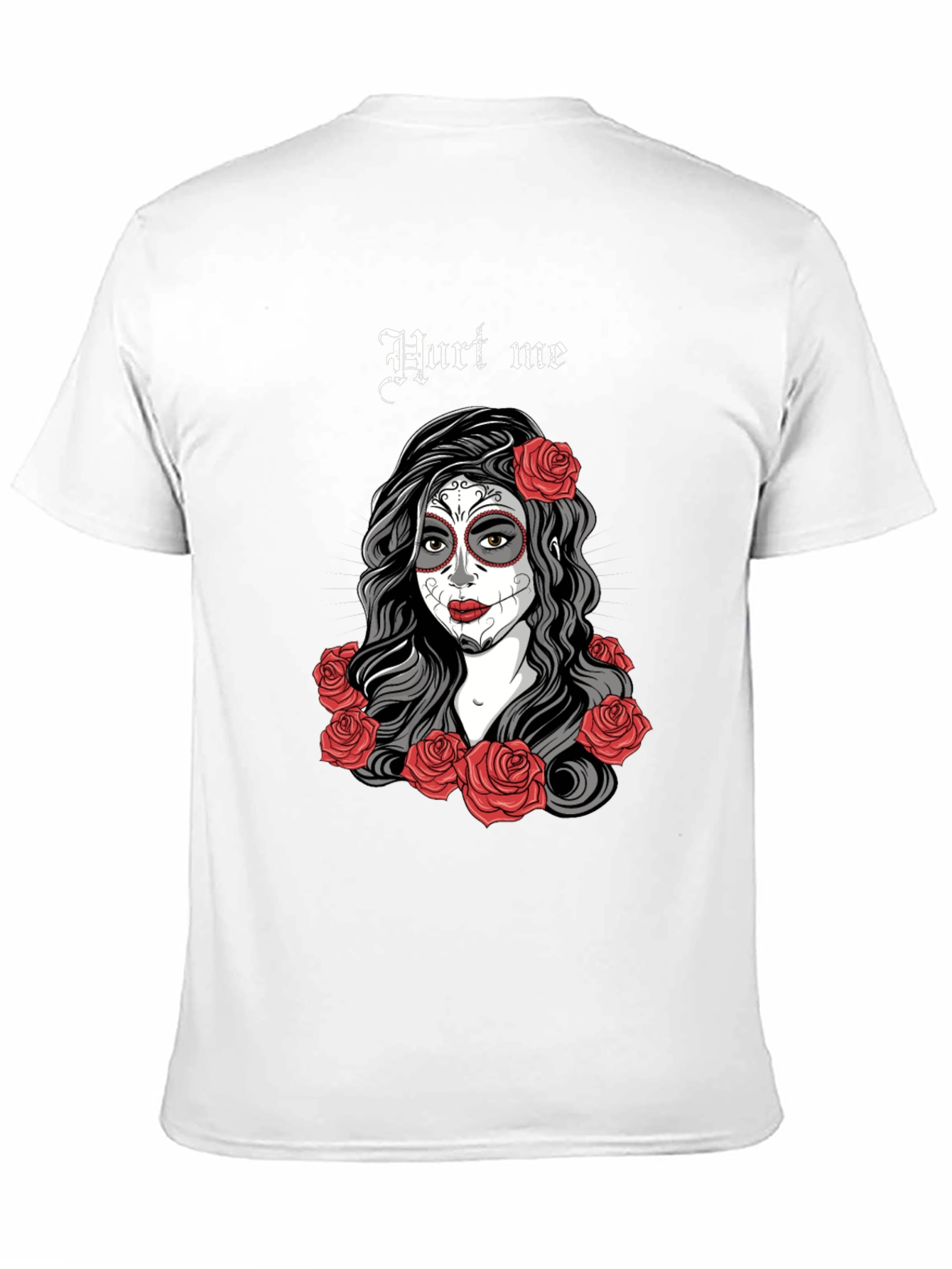 Day of the Dead T-Shirt - Sugar Skull Woman