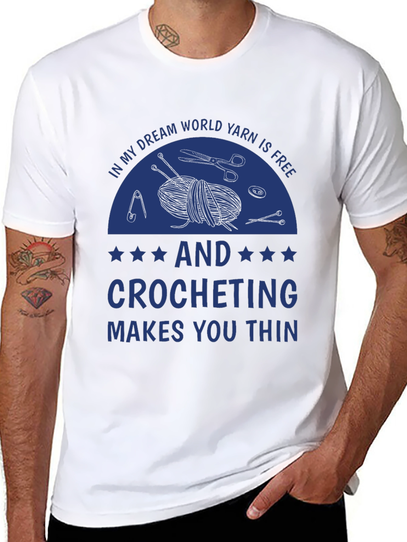 Crocheting Dream World T-Shirt