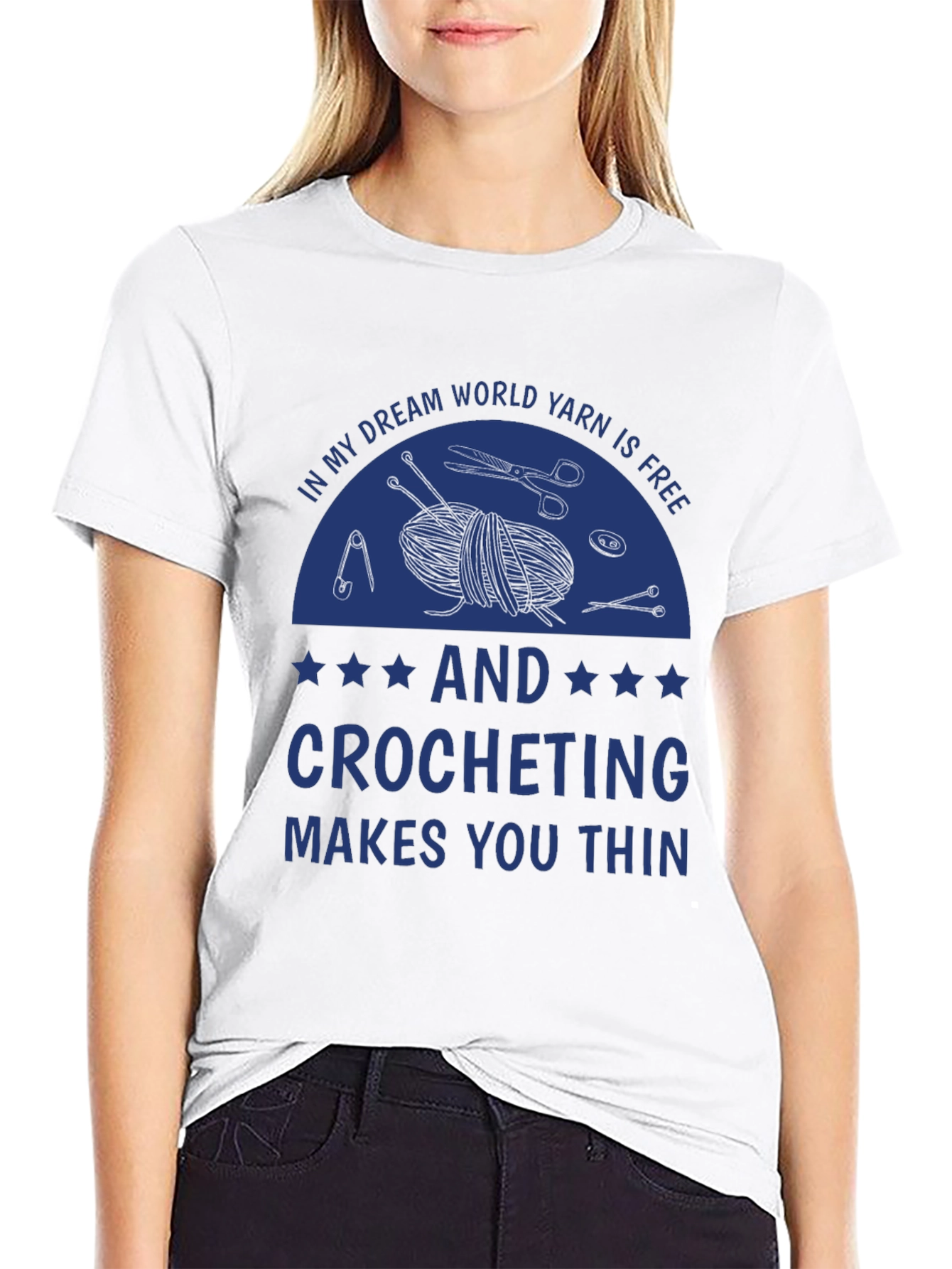 Crocheting Dream World T-Shirt