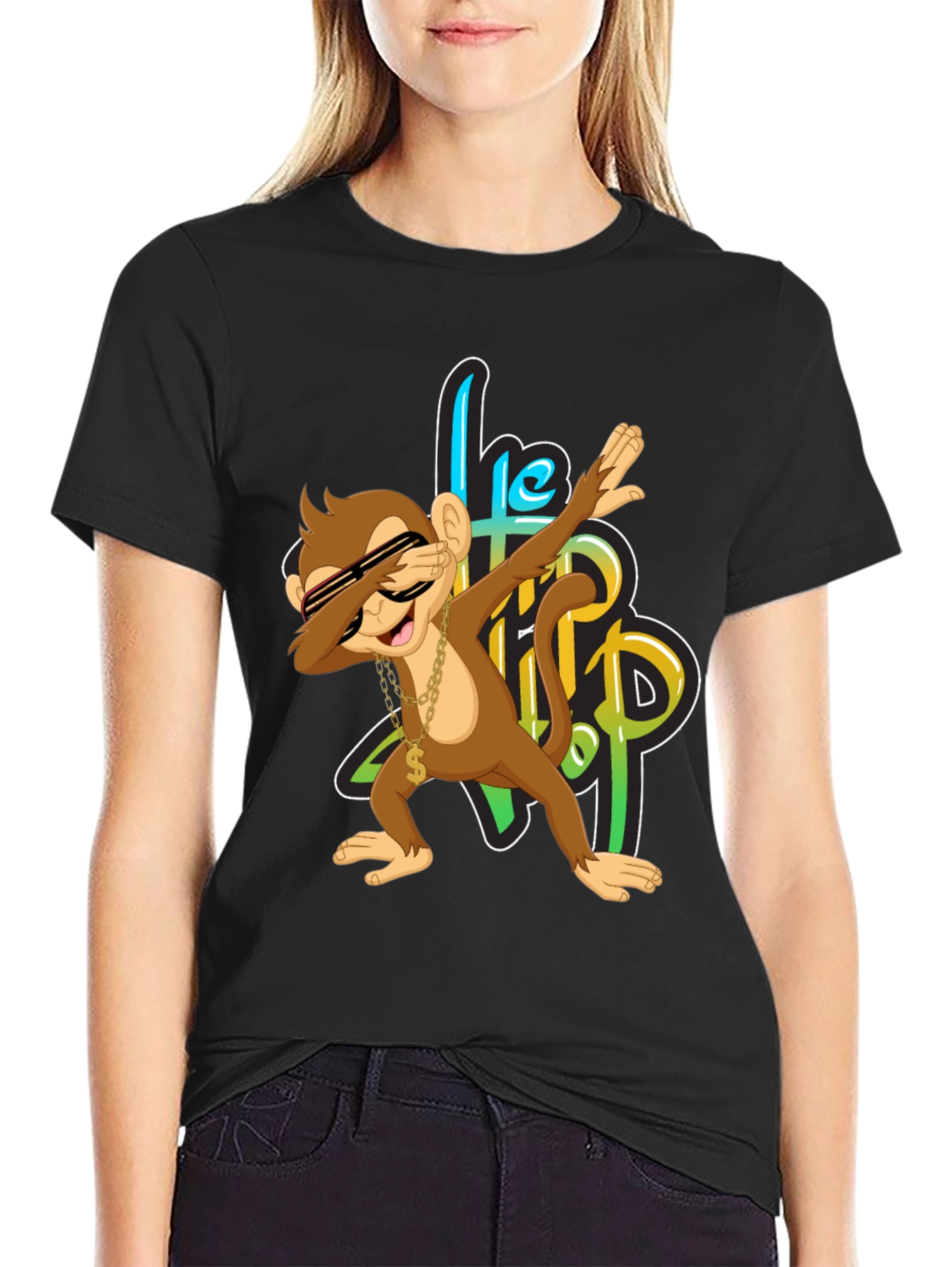Hip Hop Monkey Dab T-Shirt