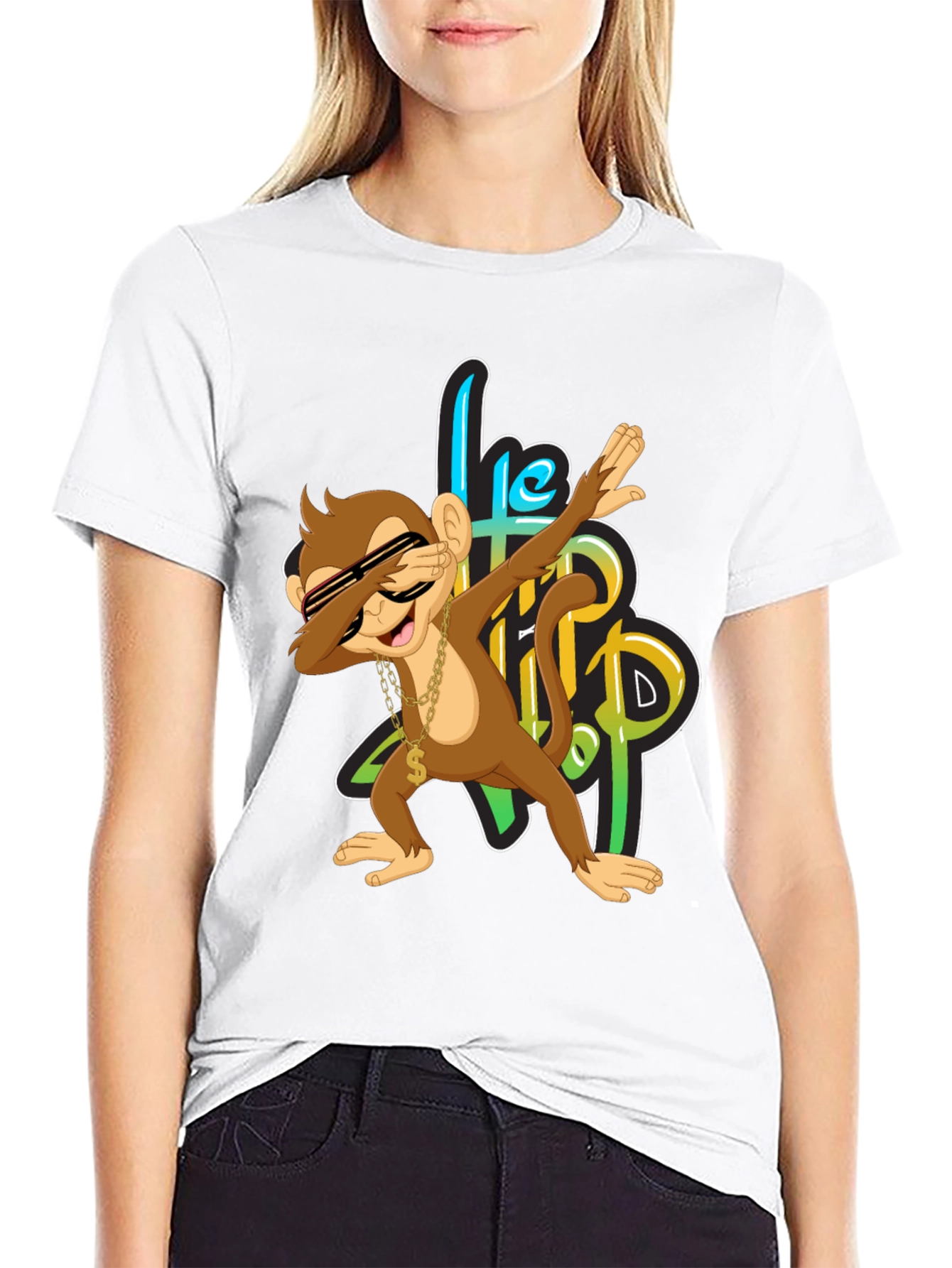 Hip Hop Monkey Dab T-Shirt