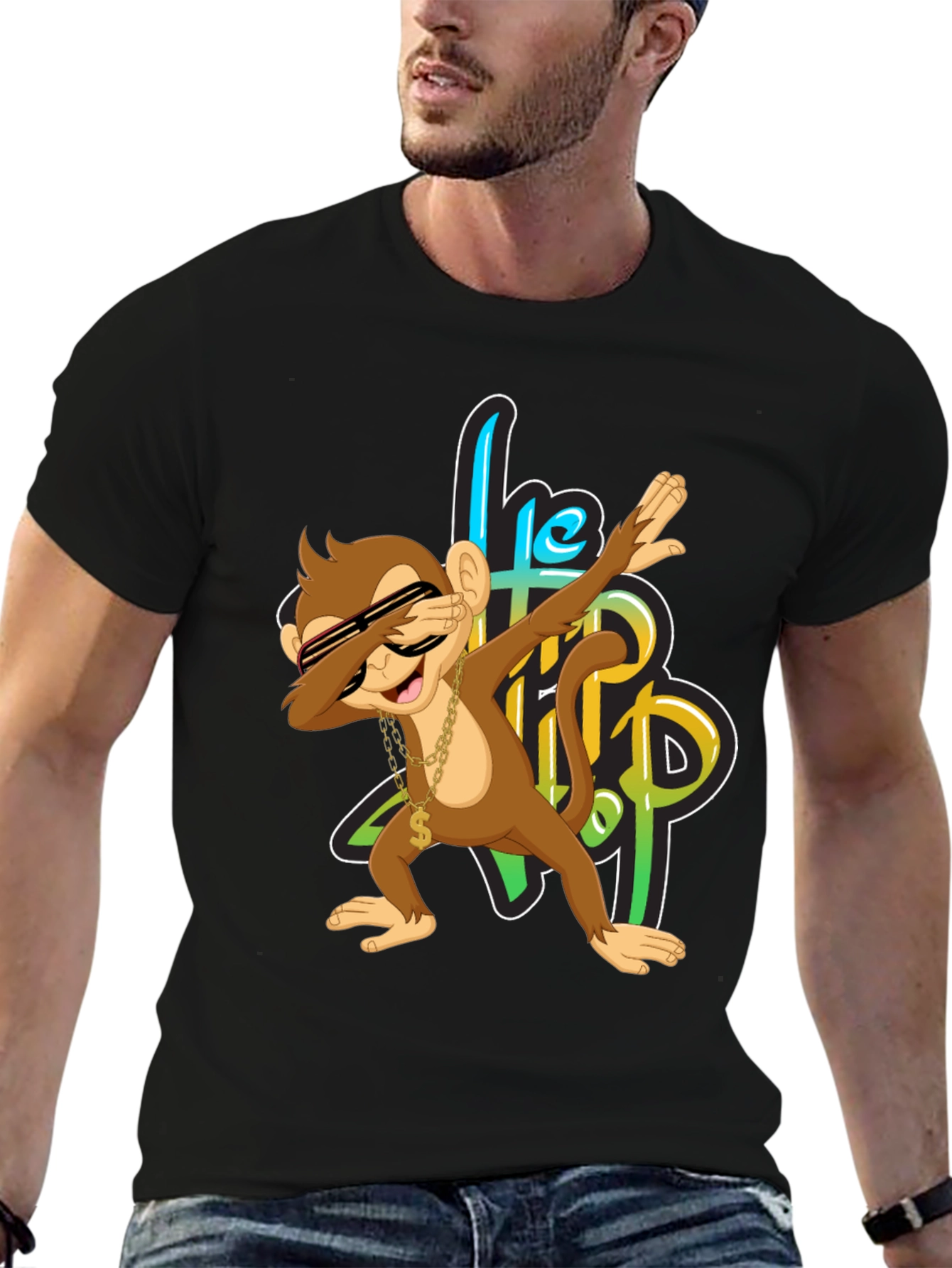 Hip Hop Monkey Dab T-Shirt