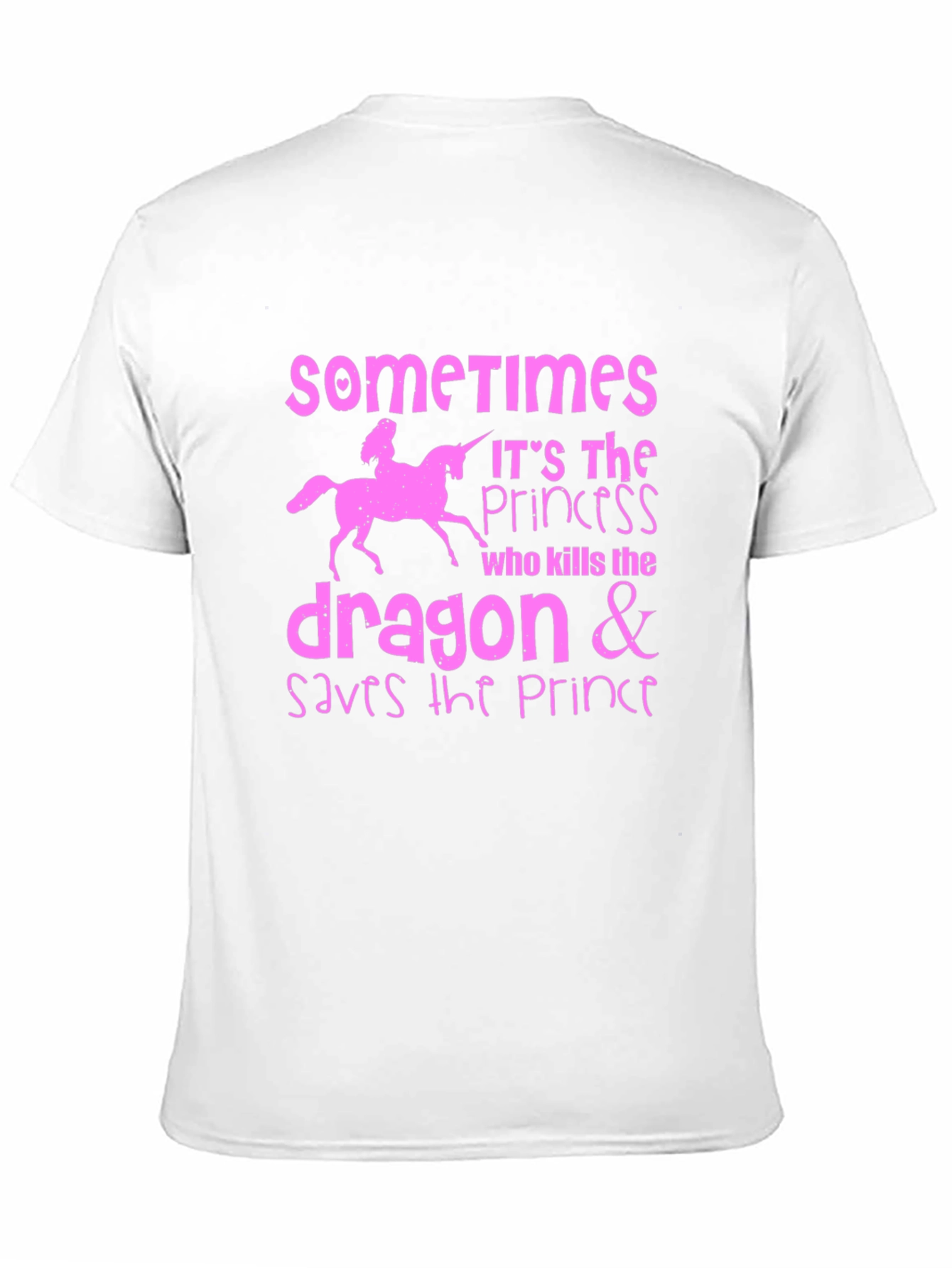 Princess Dragon Graphic T-Shirt