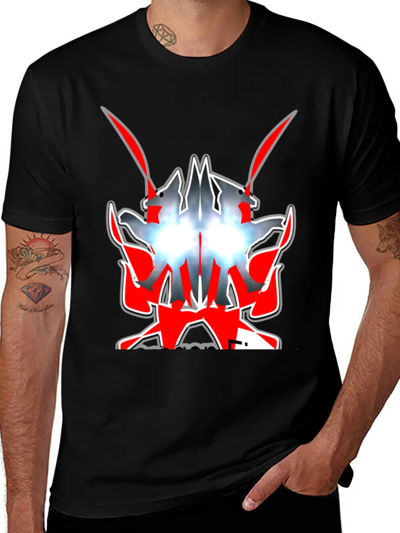 Abstract Graphic T-Shirt