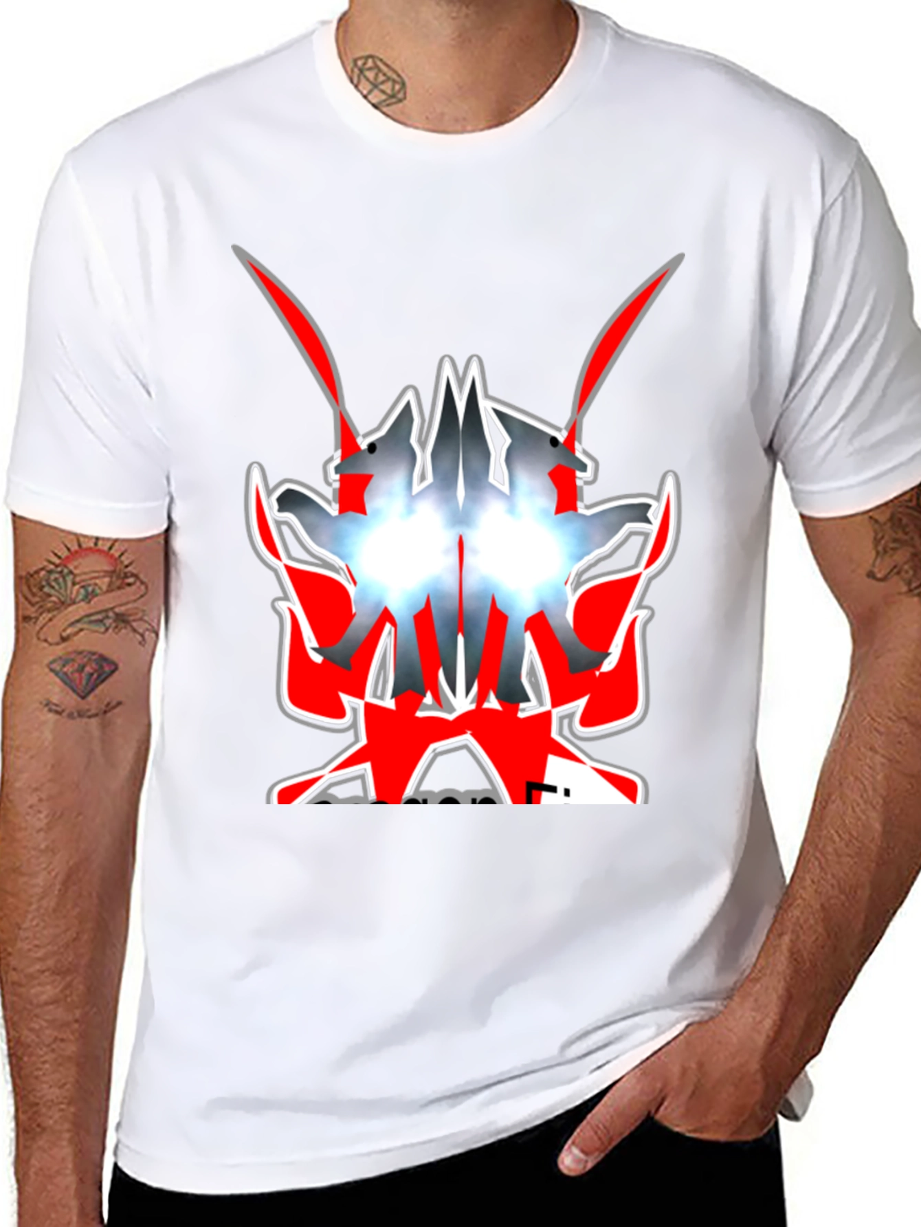 Abstract Graphic T-Shirt