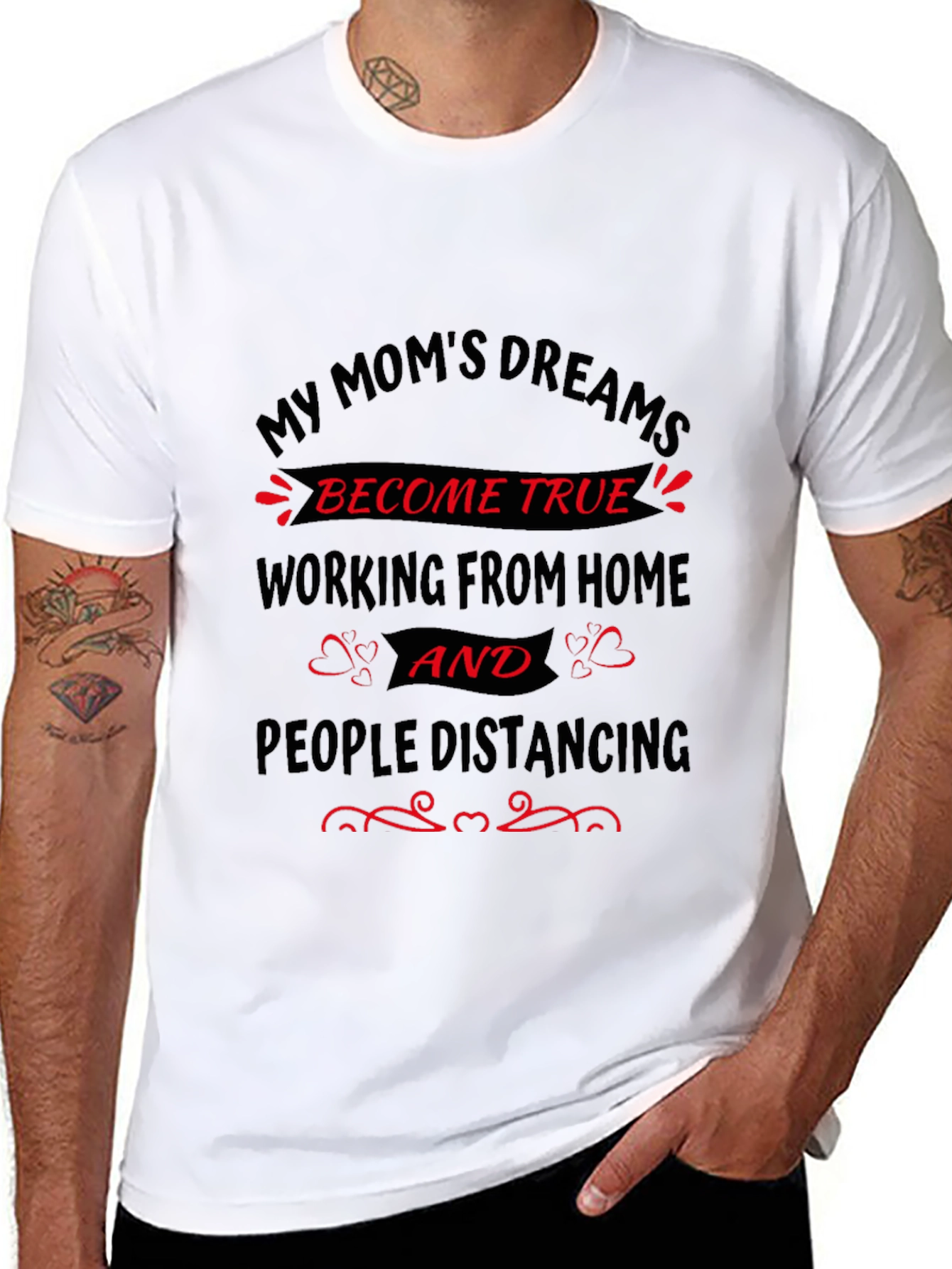 My Moms Dreams T-Shirt - Work From Home