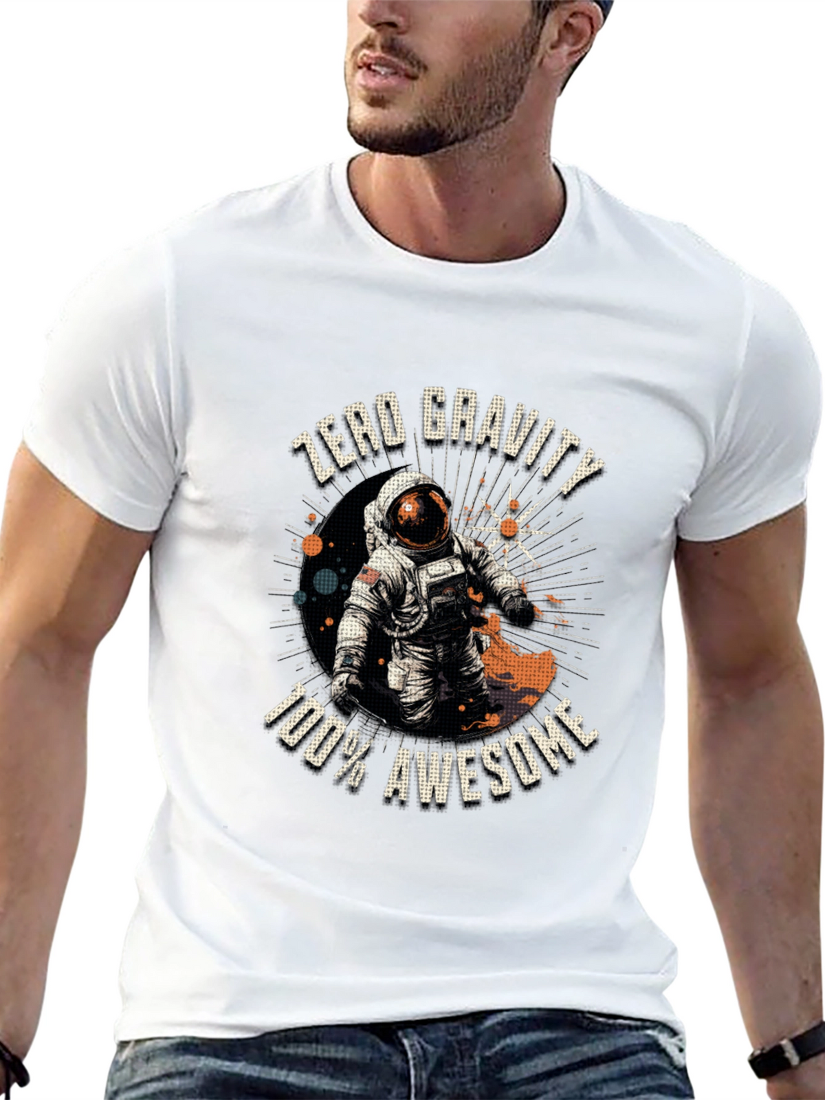 Zero Gravity 100% Awesome Graphic Tee