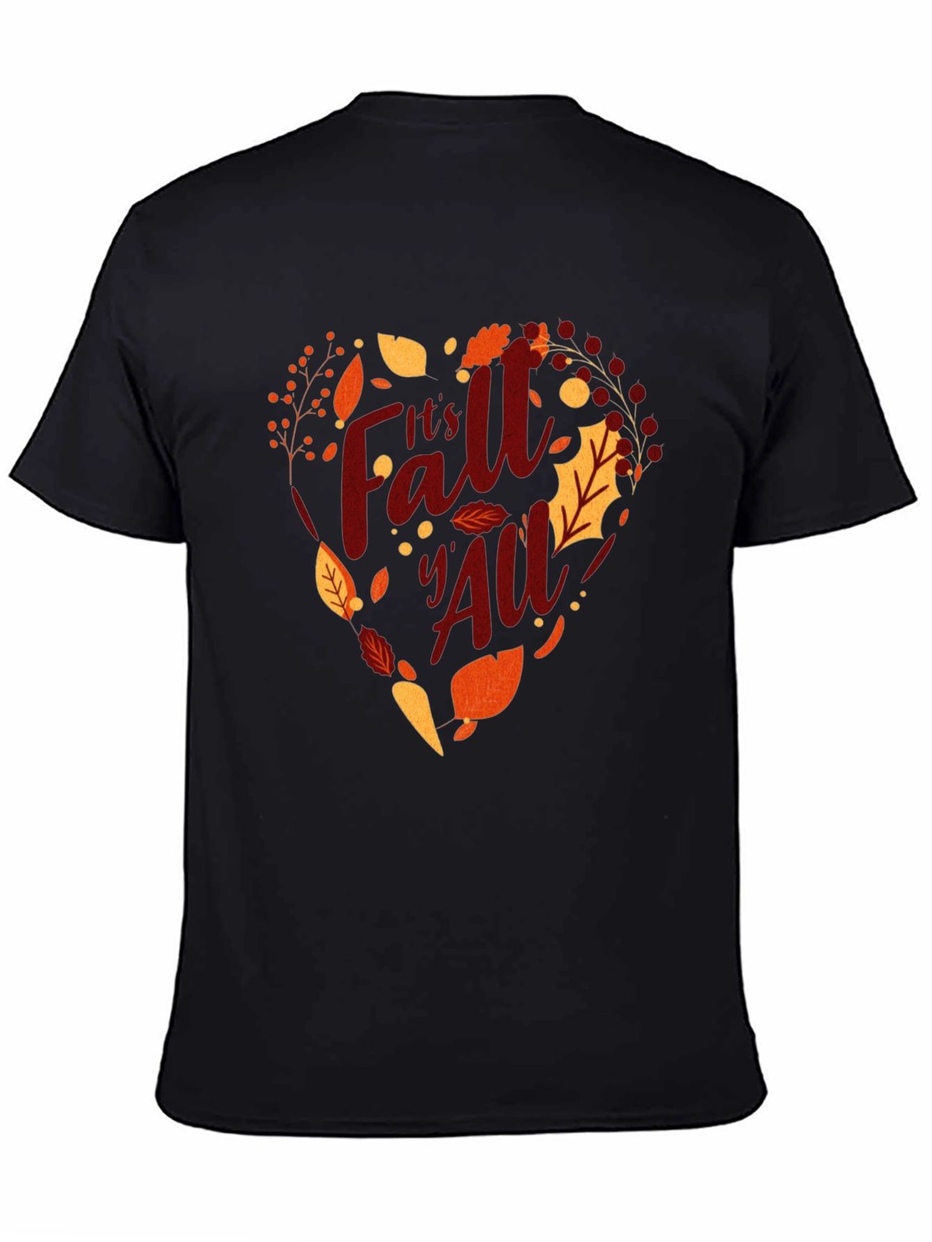 Its Fall YAll Heart Graphic Tee
