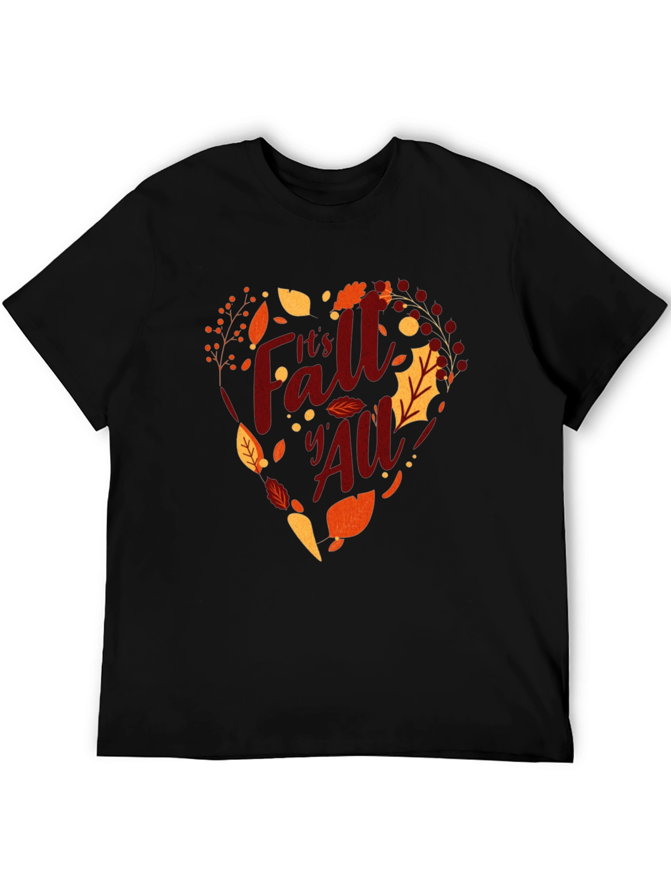 Its Fall YAll Heart Graphic Tee