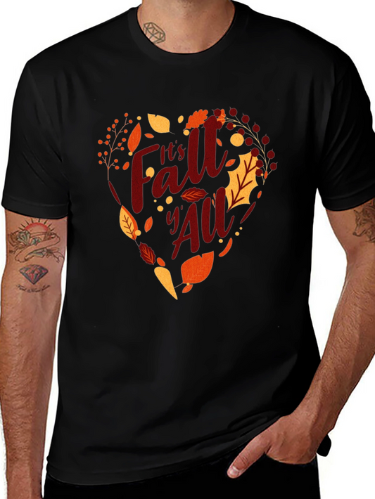 Its Fall YAll Heart Graphic Tee