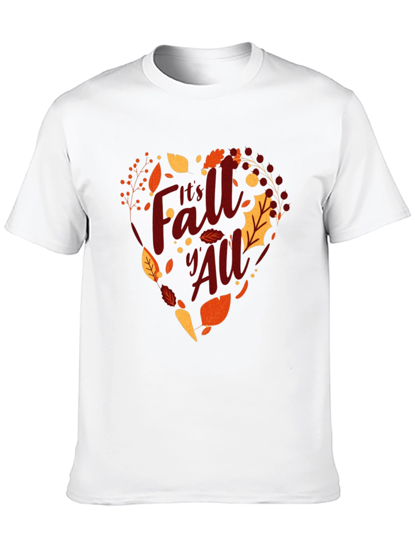 Its Fall YAll Heart Graphic Tee