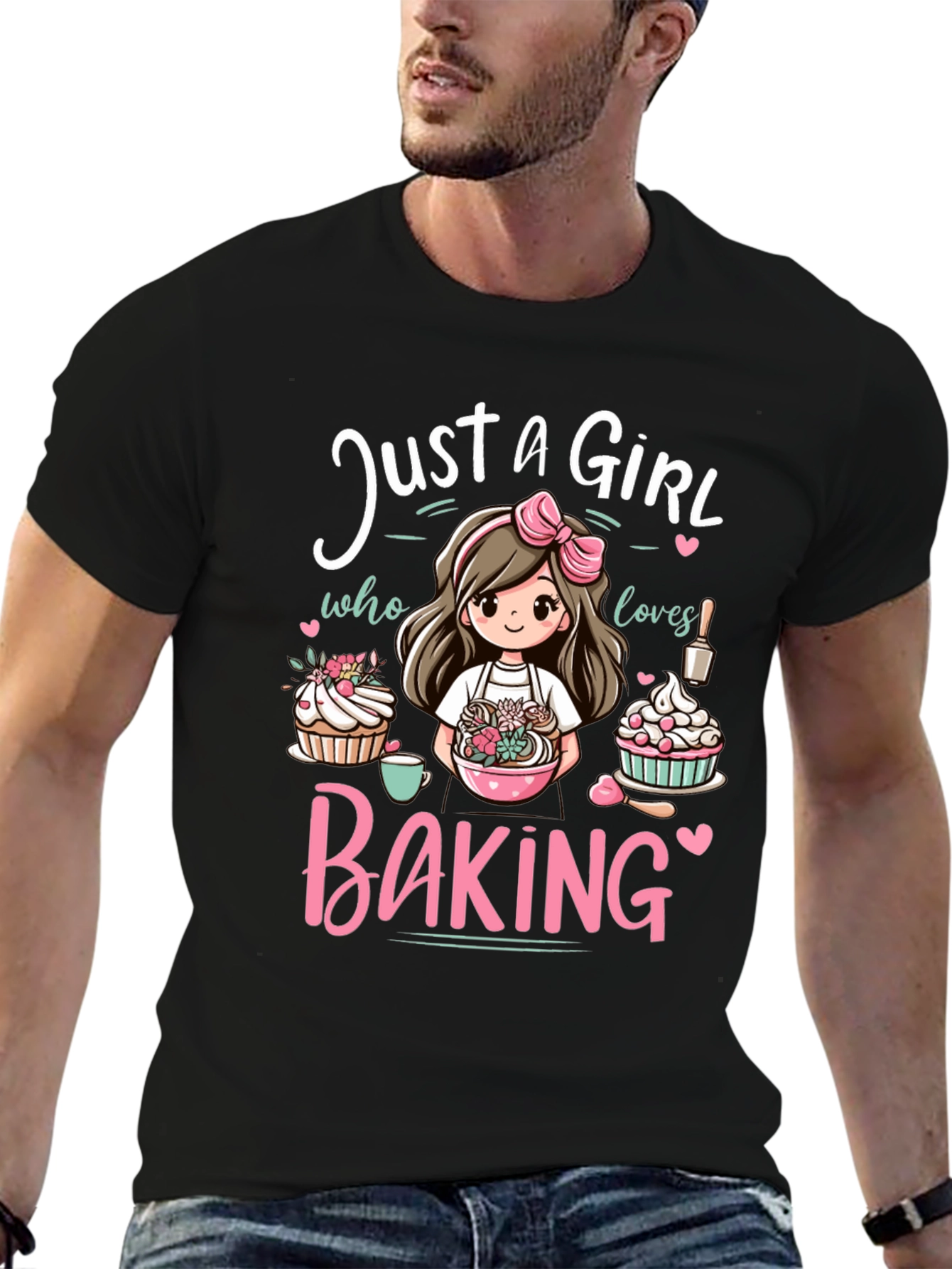 Just A Girl Who Loves Baking T-Shirt