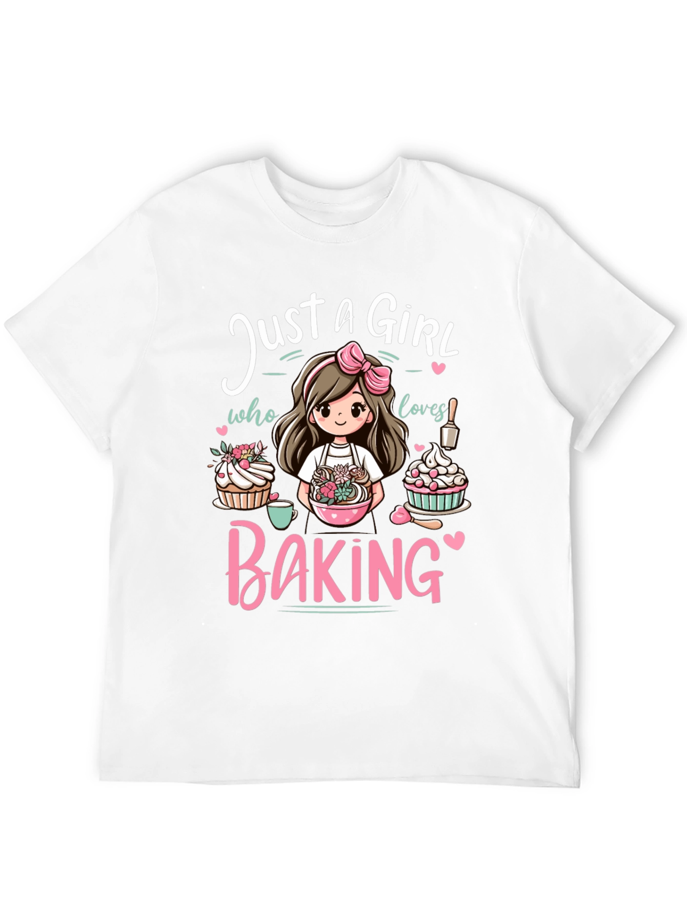 Just A Girl Who Loves Baking T-Shirt