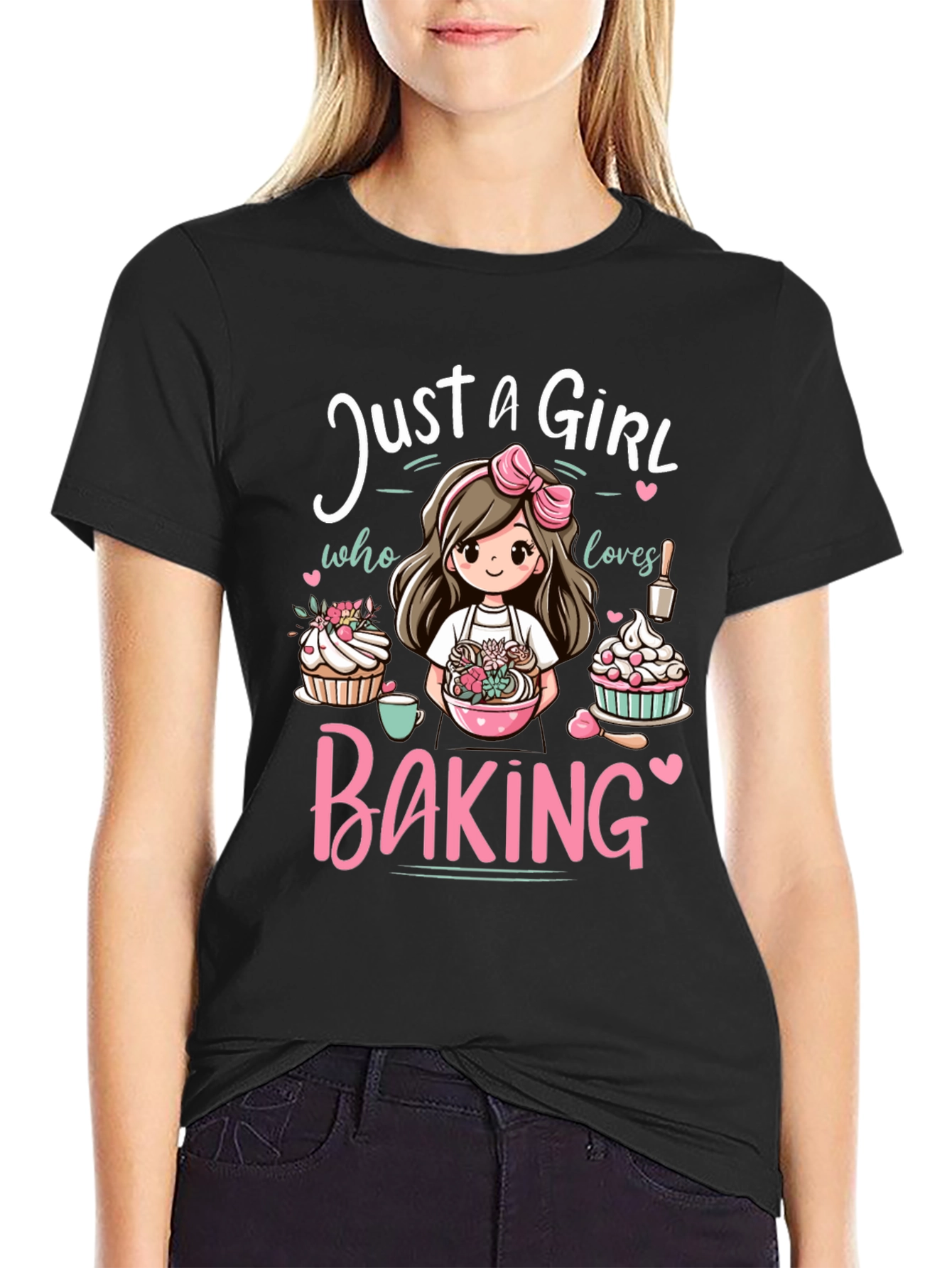 Just A Girl Who Loves Baking T-Shirt