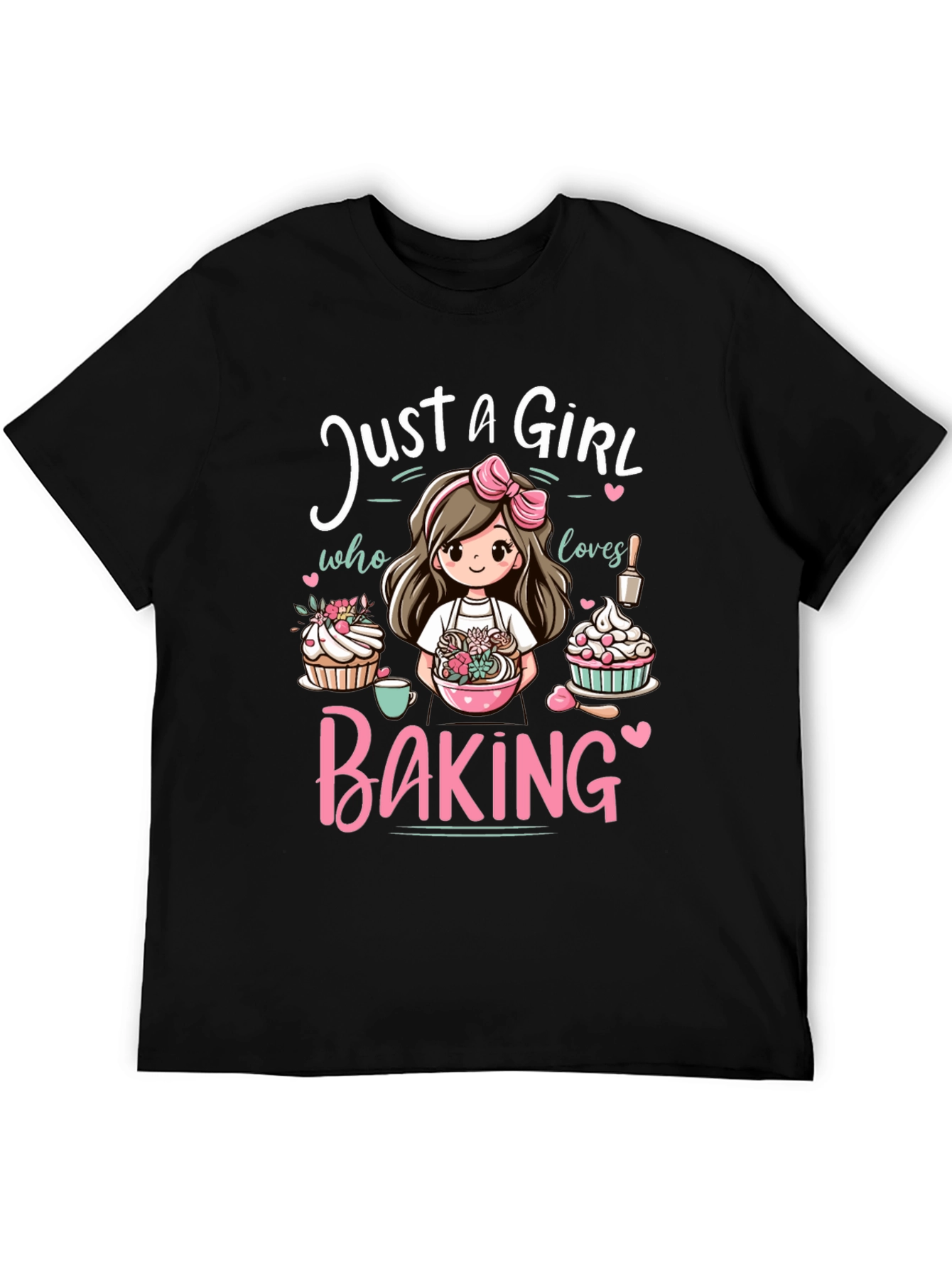 Just A Girl Who Loves Baking T-Shirt