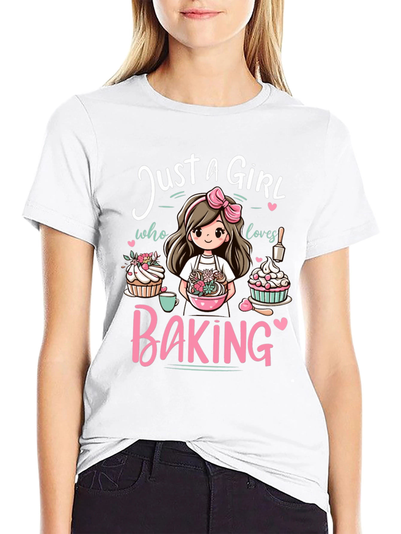 Just A Girl Who Loves Baking T-Shirt