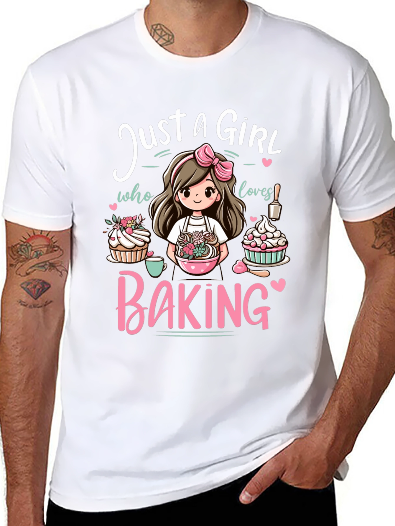Just A Girl Who Loves Baking T-Shirt