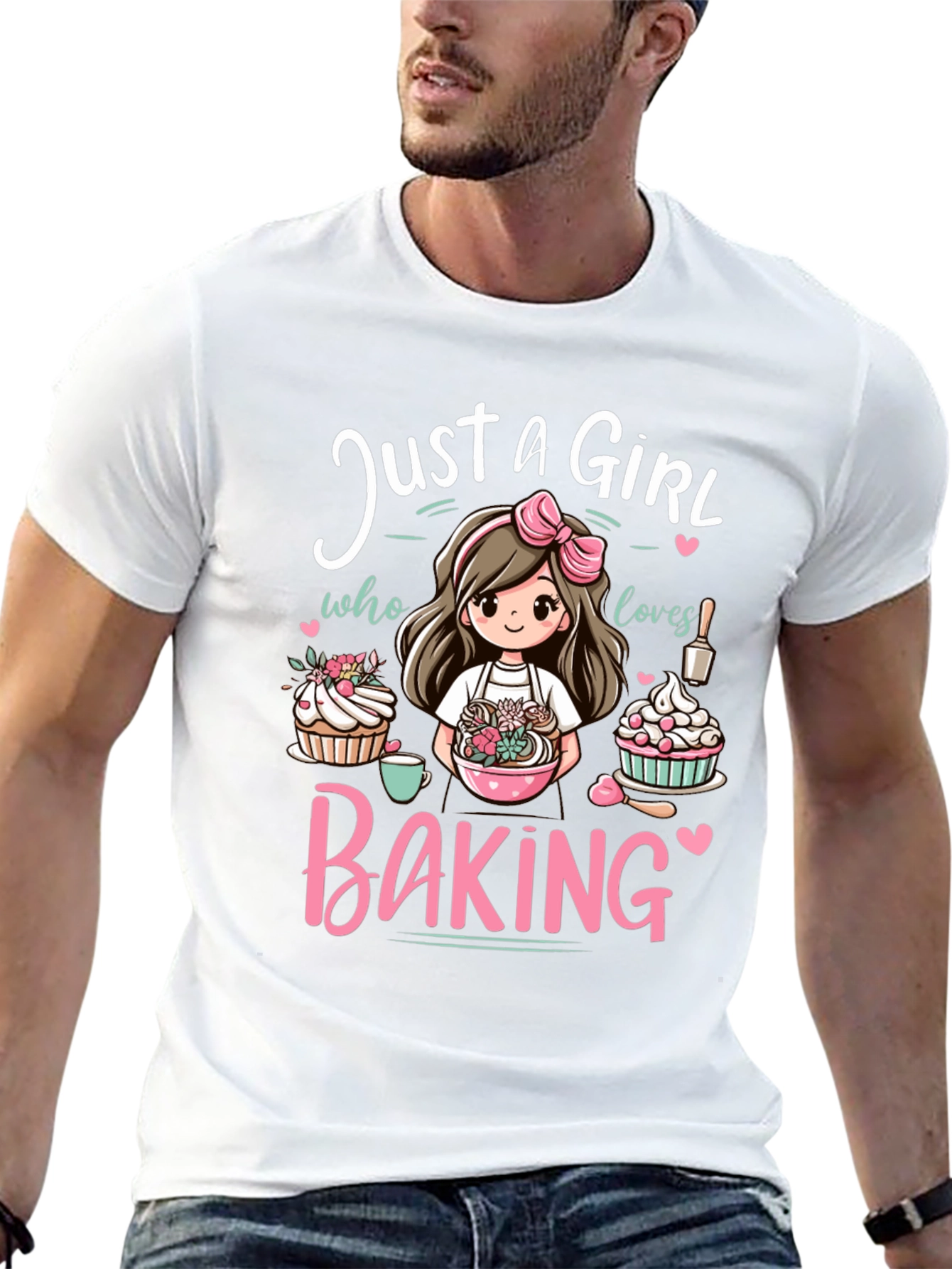 Just A Girl Who Loves Baking T-Shirt