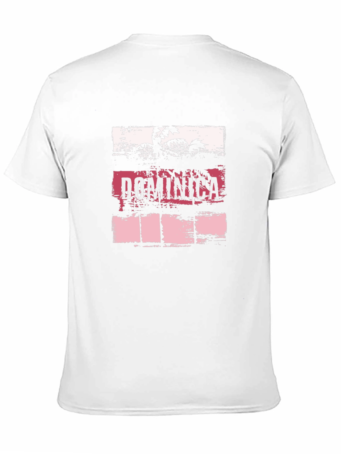 Dominica Palm Tree Graphic T-Shirt