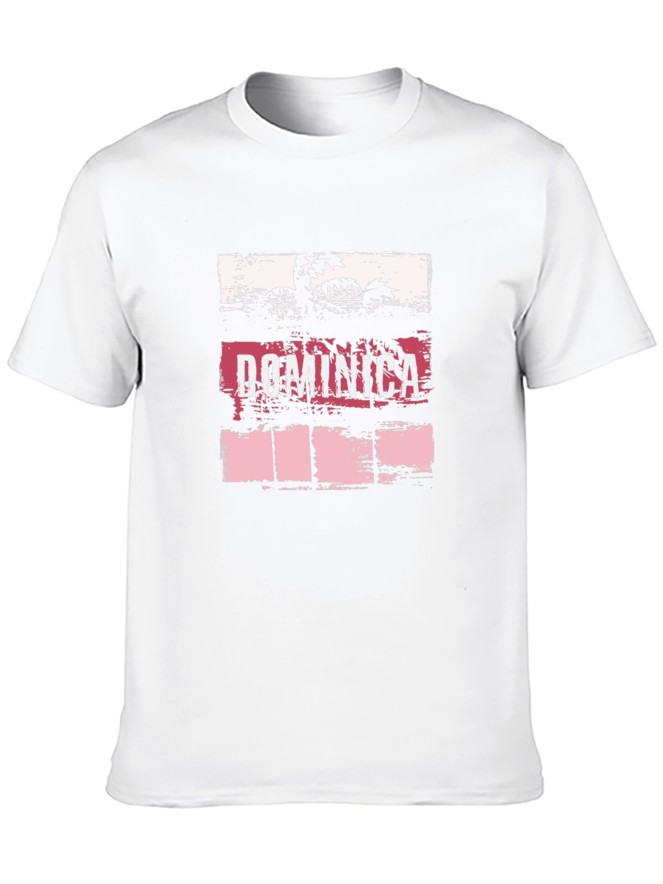 Dominica Palm Tree Graphic T-Shirt