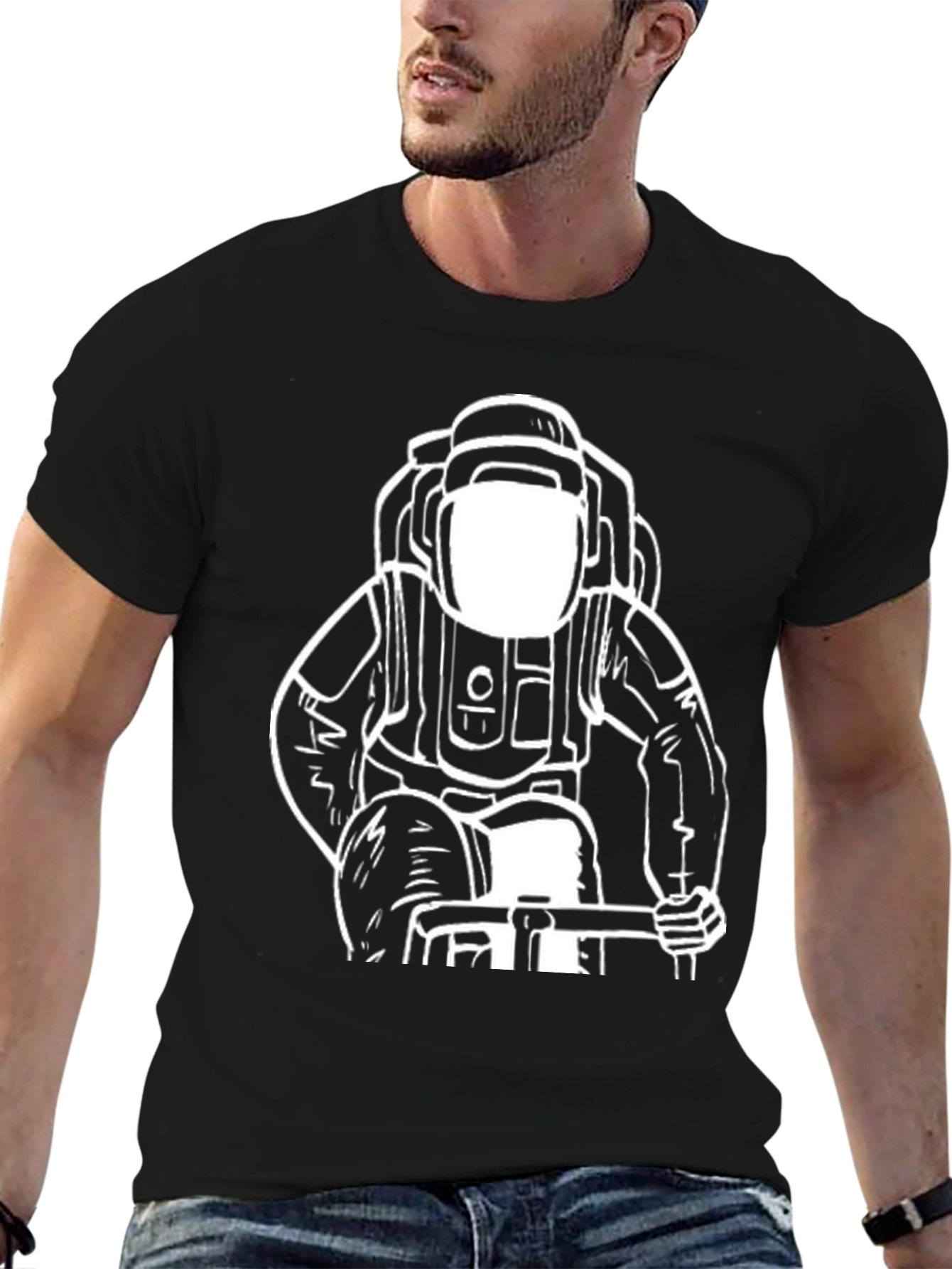 Astronaut Graphic T-Shirt - Space Explorer Tee