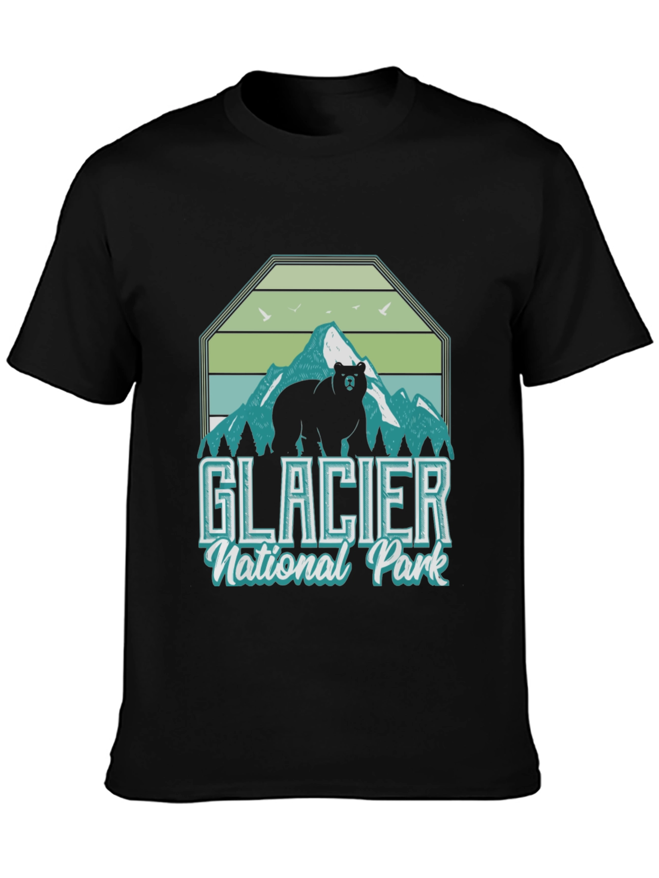 Glacier National Park Bear T-Shirt