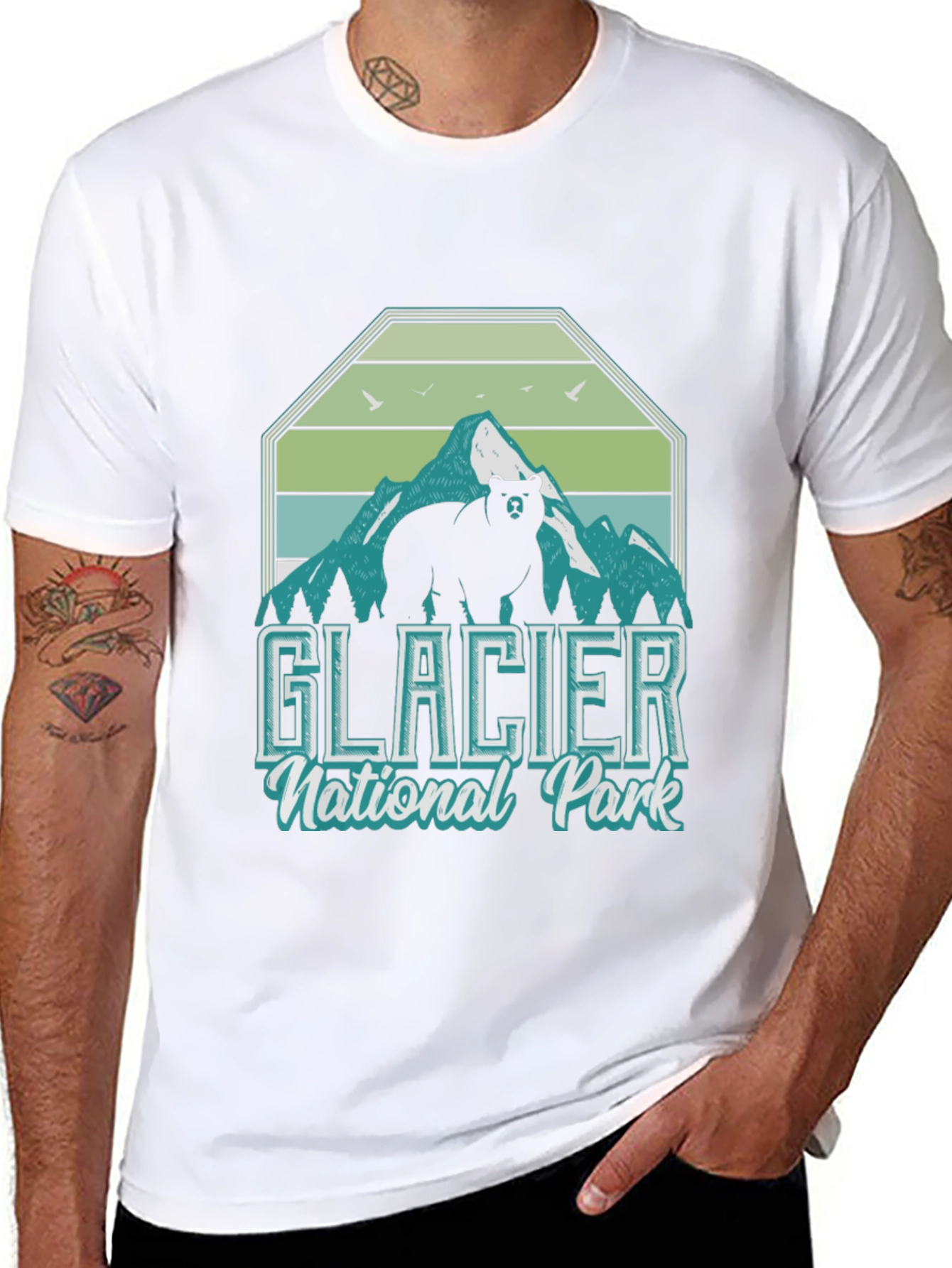 Glacier National Park Bear T-Shirt