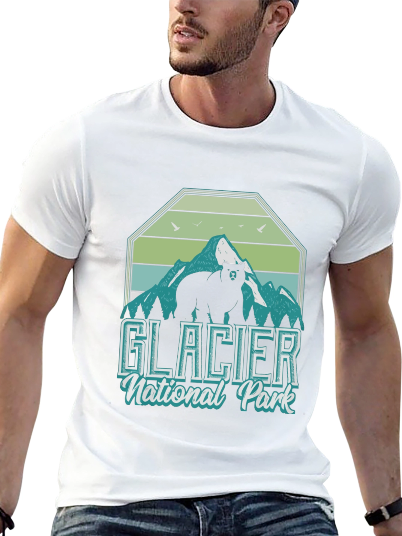 Glacier National Park Bear T-Shirt