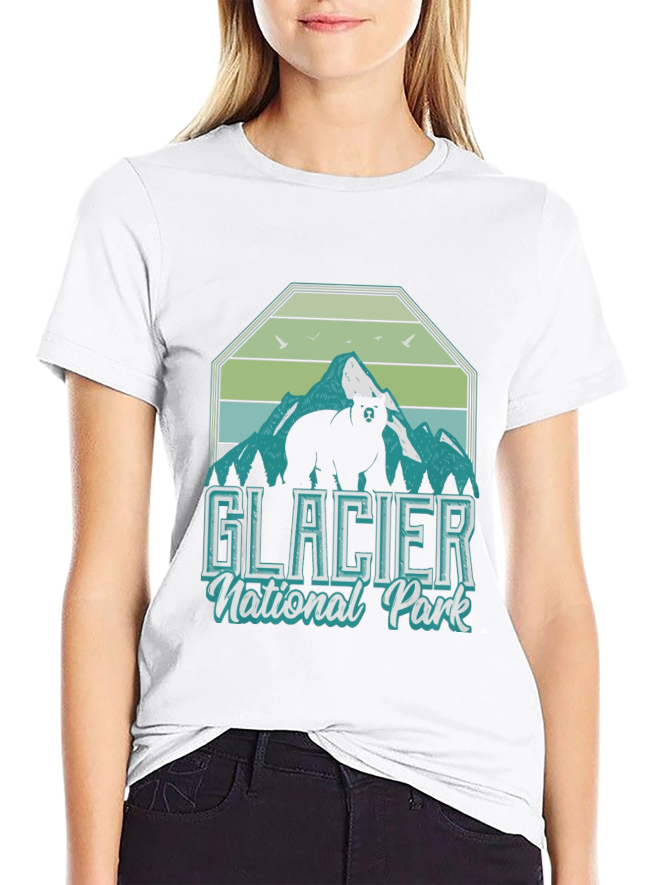 Glacier National Park Bear T-Shirt