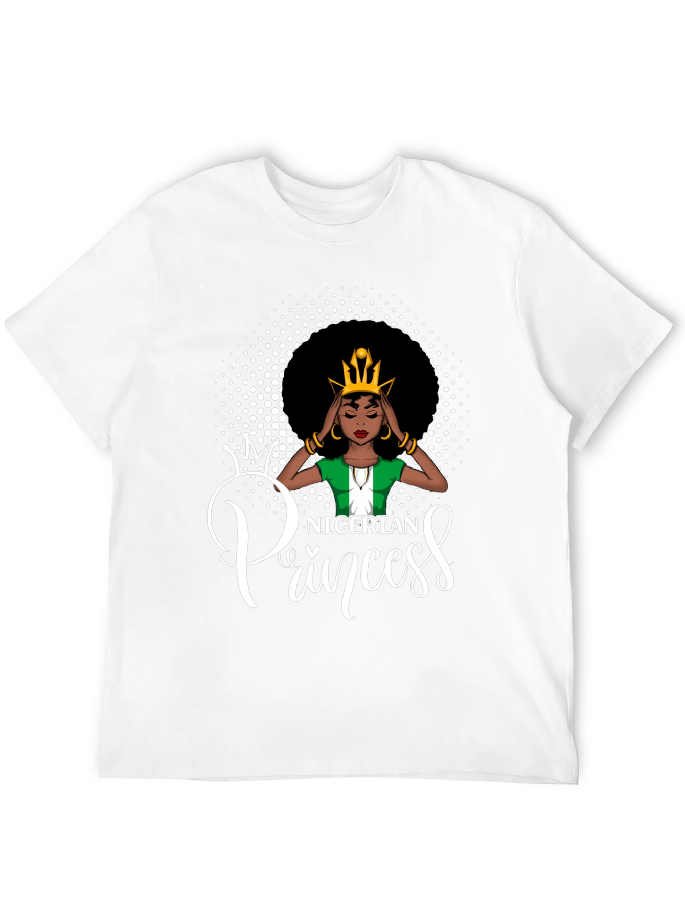 Nigerian Princess Black T-Shirt