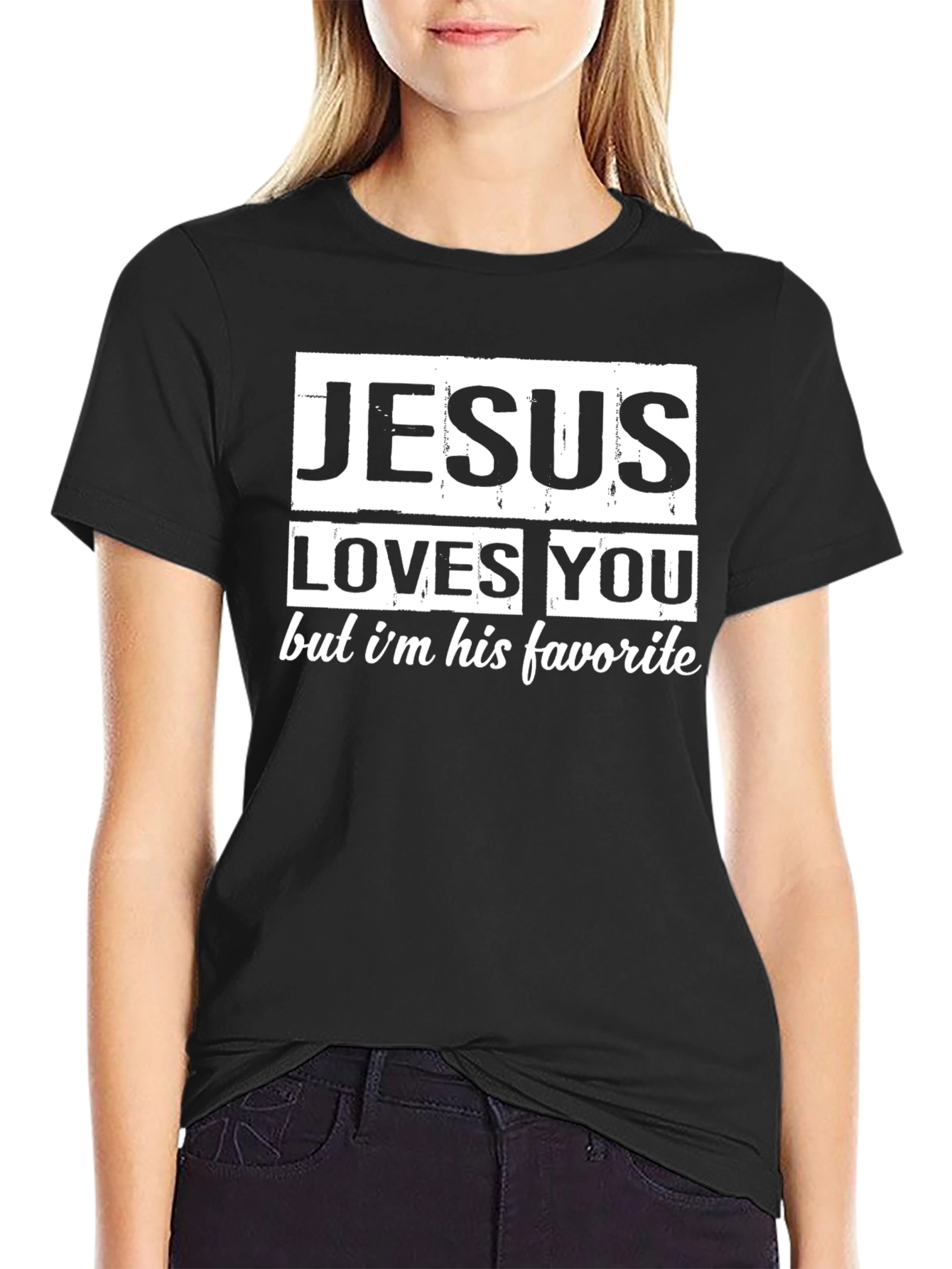 Jesus Loves You T-Shirt - Funny Christian Tee