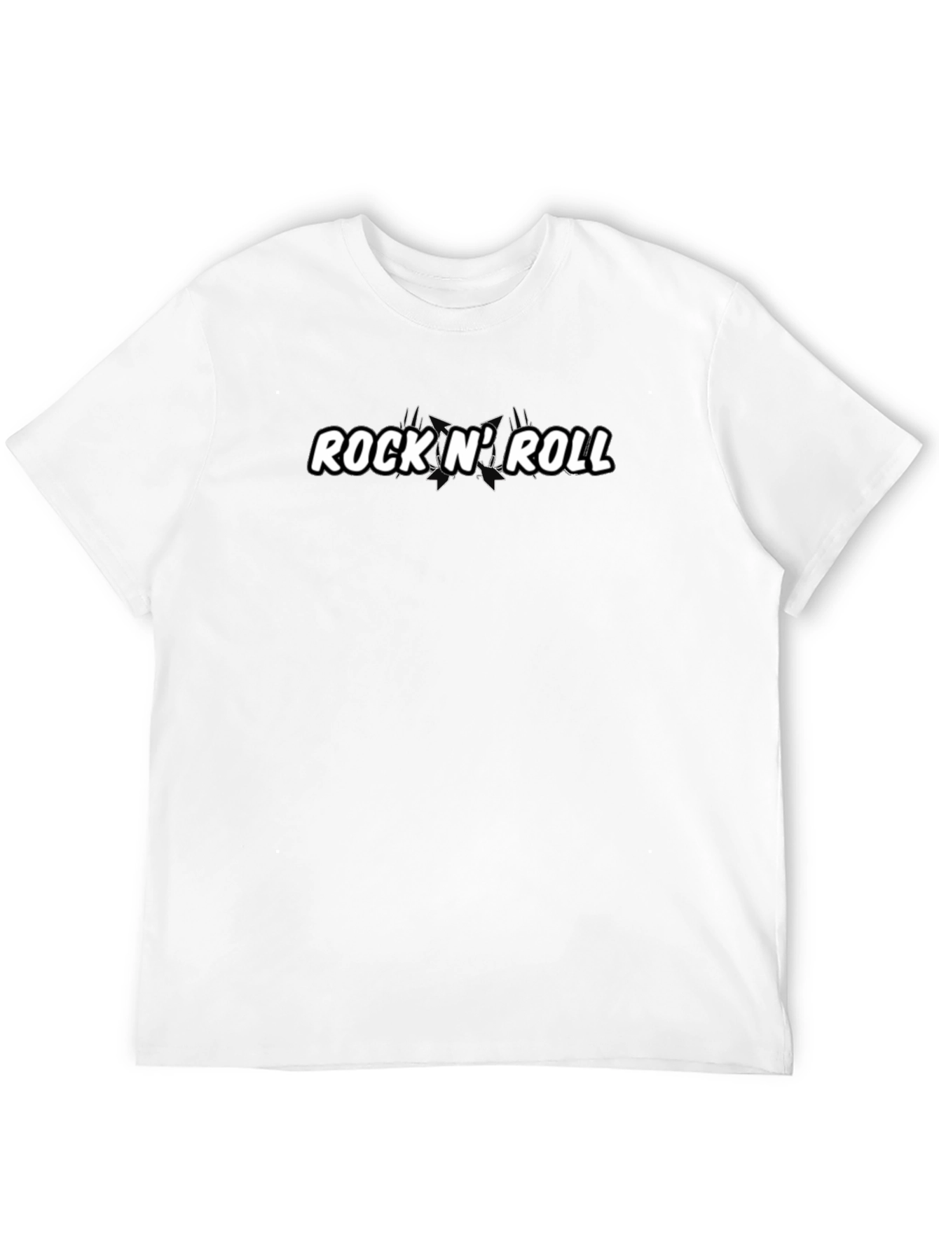 Rock N Roll Graphic Tee - Classic Style