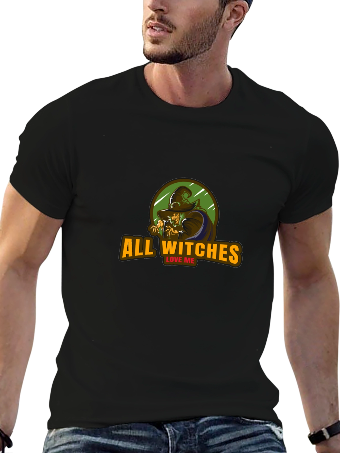 All Witches Love Me T-Shirt - Halloween Apparel