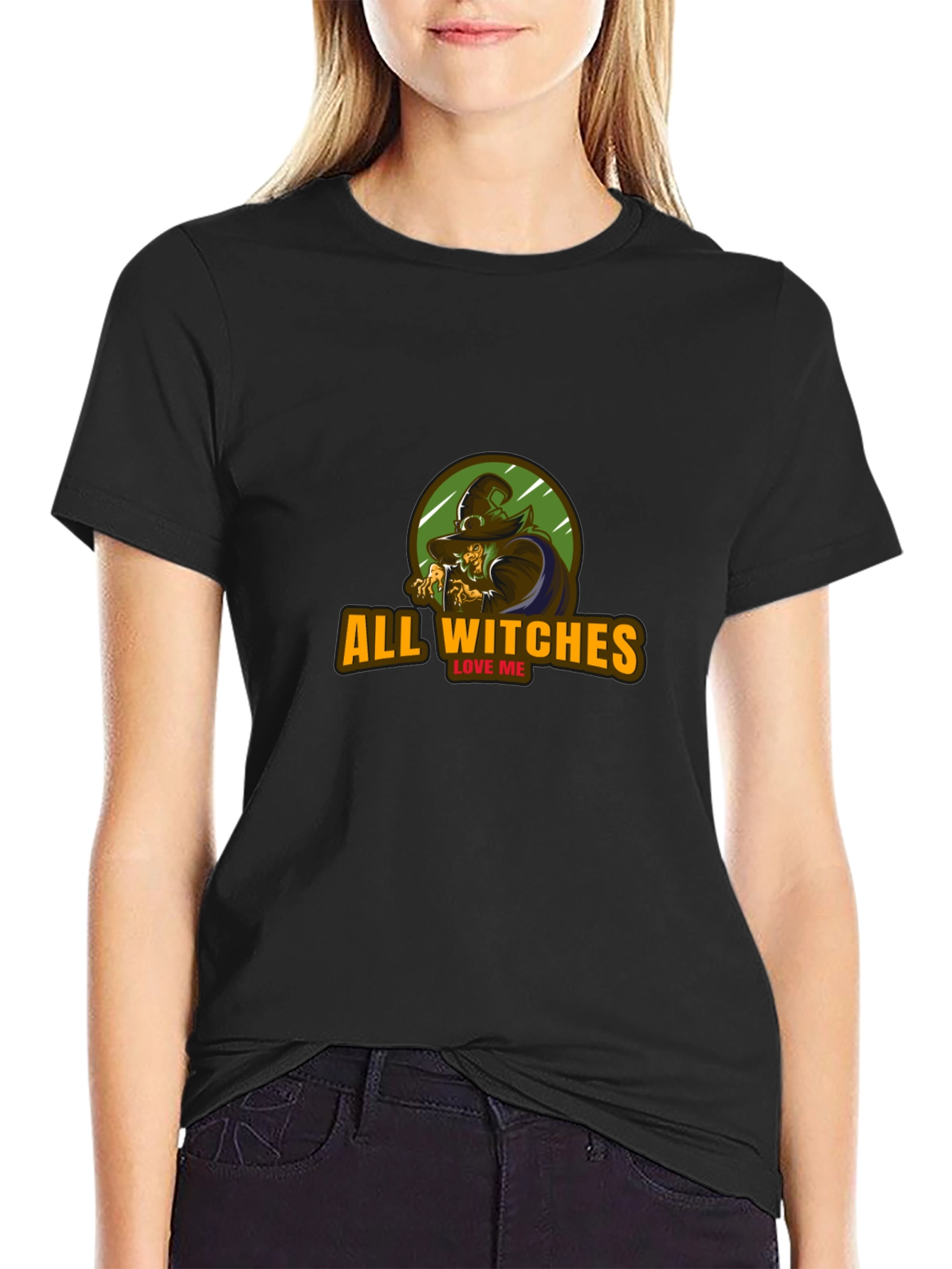 All Witches Love Me T-Shirt - Halloween Apparel