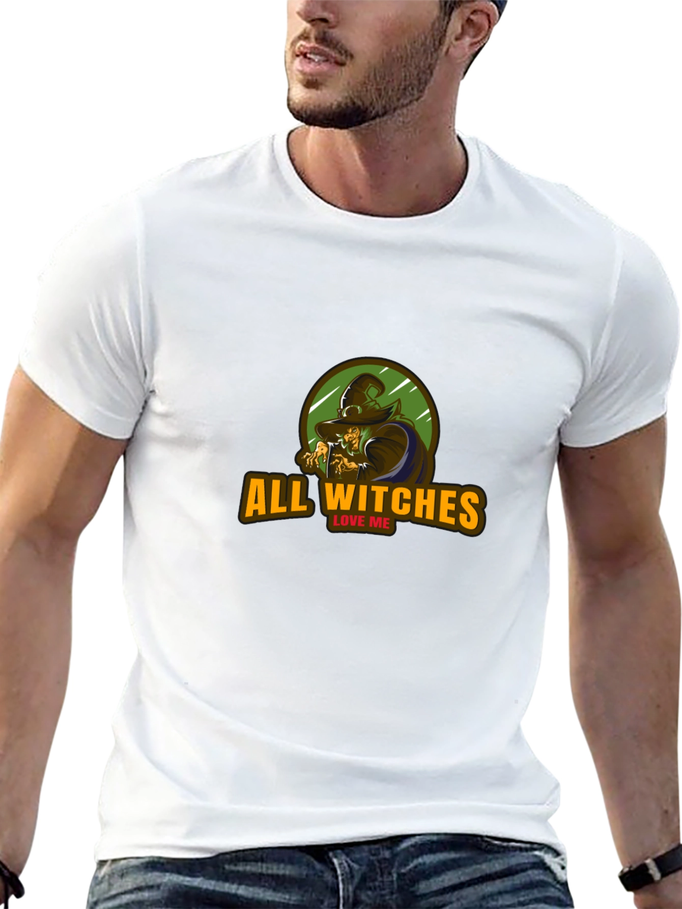All Witches Love Me T-Shirt - Halloween Apparel