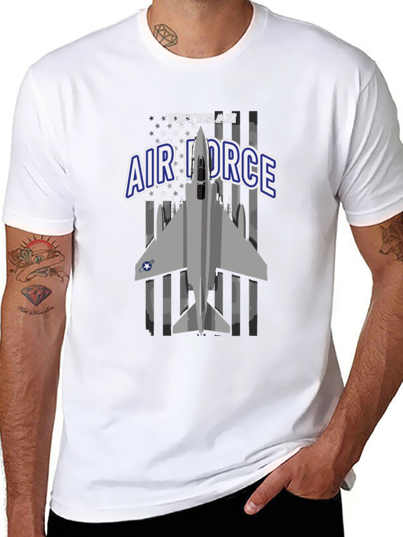 Air Force Veteran T-Shirt - Patriotic Military Tee