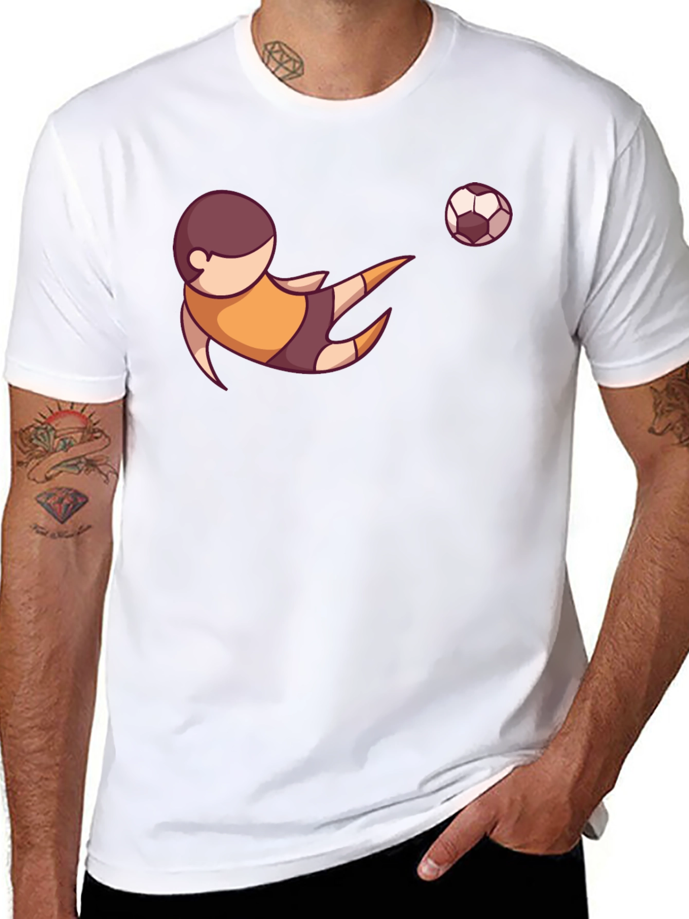 Soccer Player Kick T-Shirt