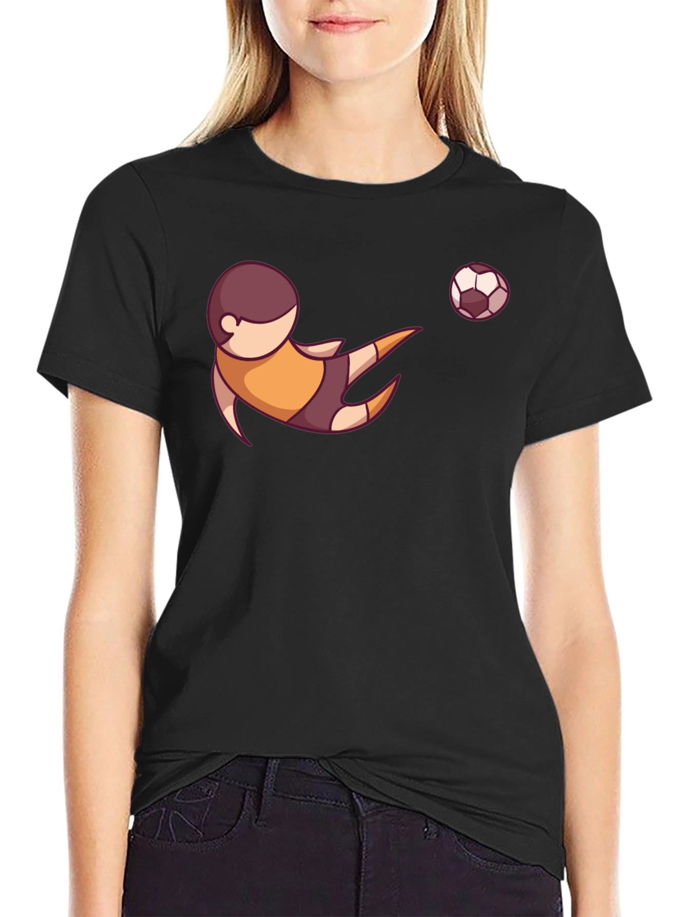 Soccer Player Kick T-Shirt