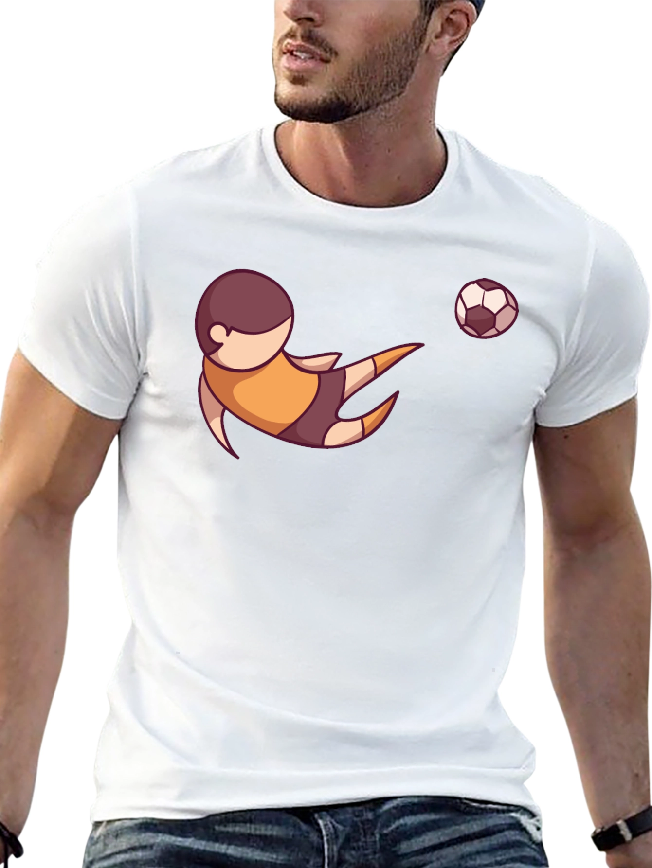 Soccer Player Kick T-Shirt
