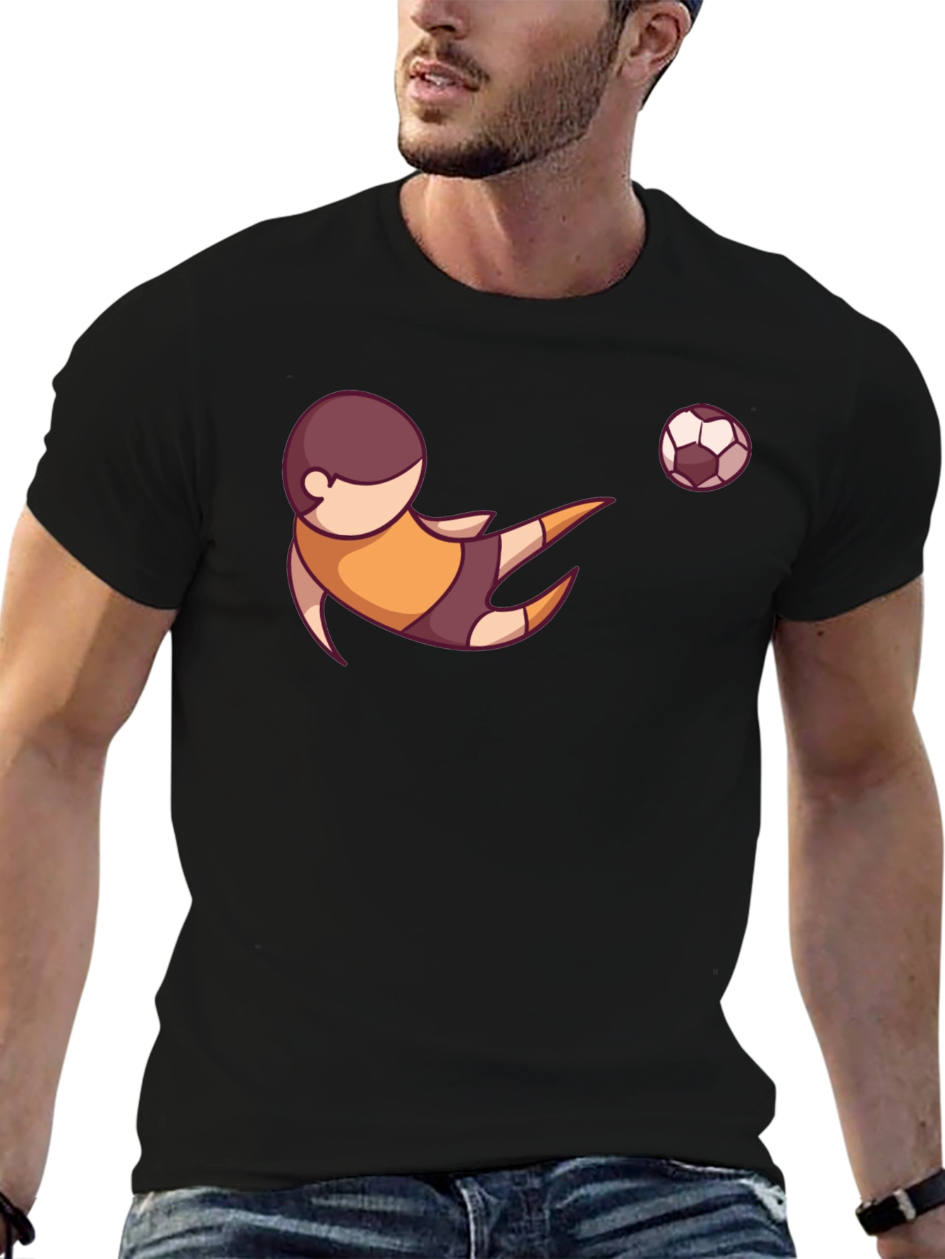 Soccer Player Kick T-Shirt