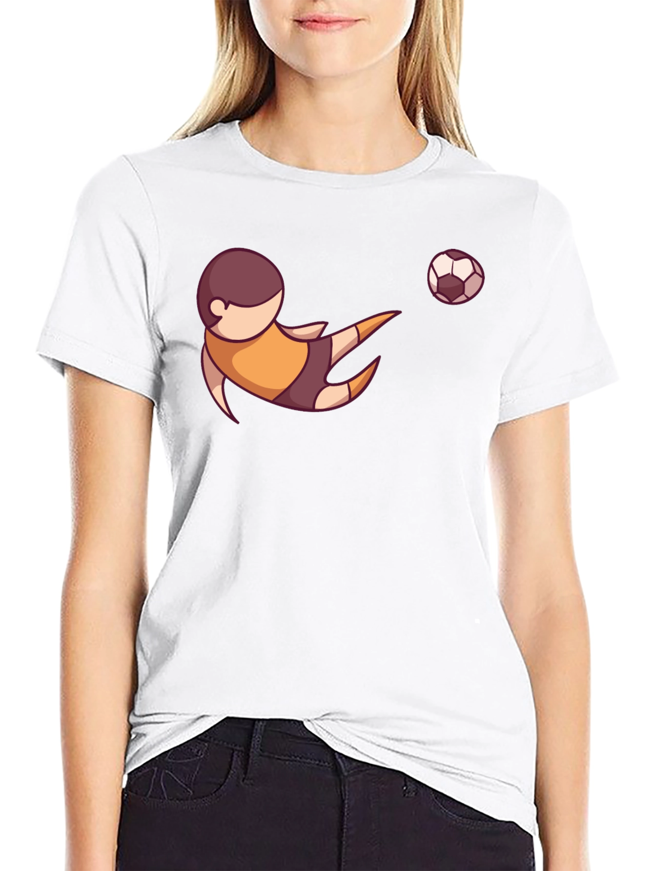Soccer Player Kick T-Shirt
