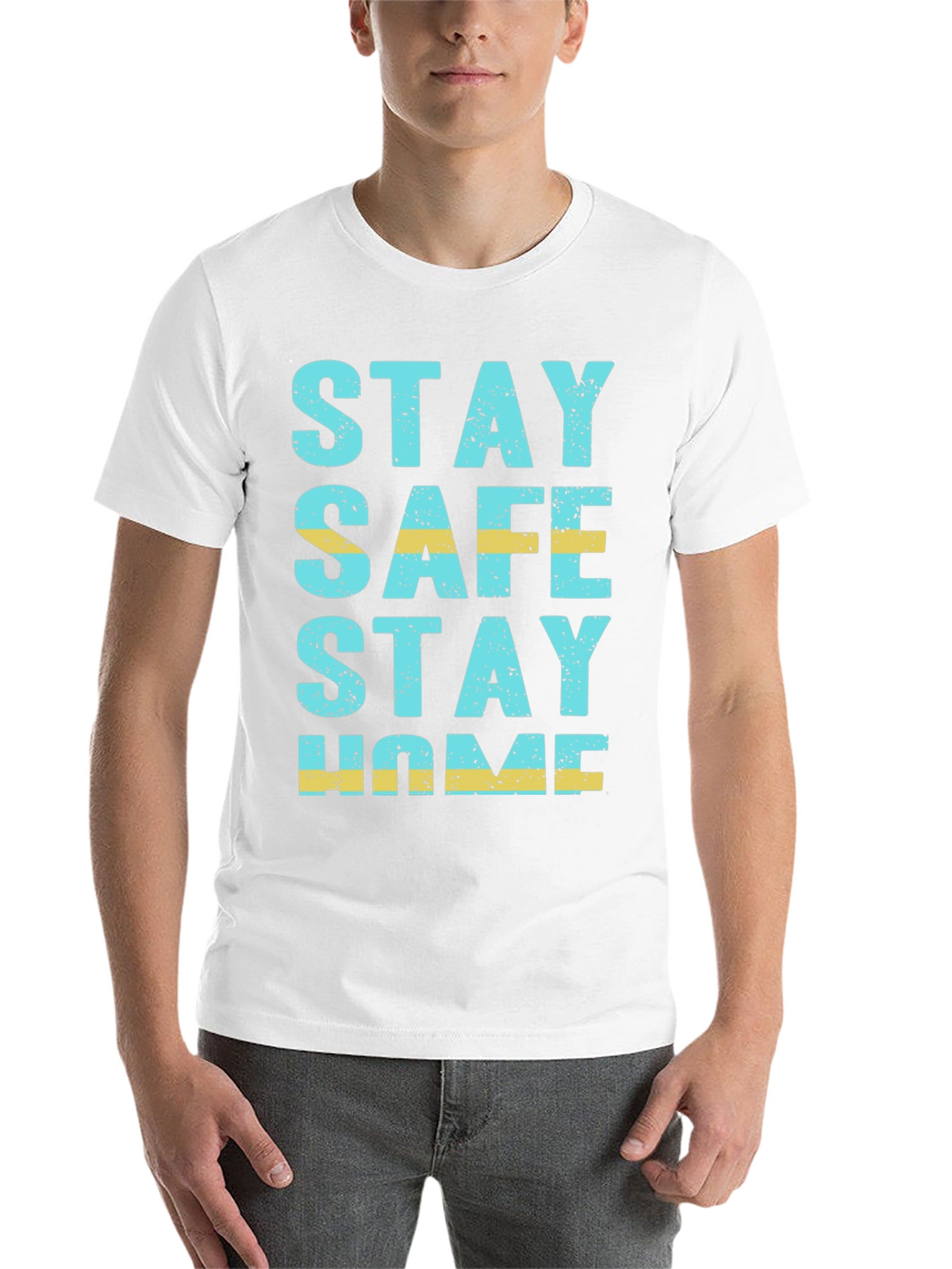 Stay Safe Stay Home Graphic Tee