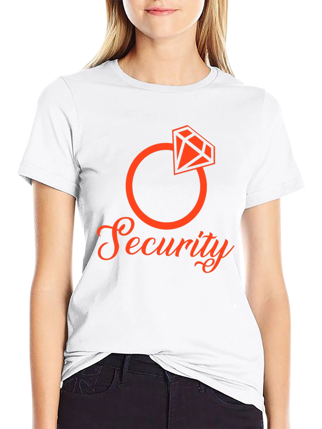 Security Ring Graphic Tee - Comfortable Fit