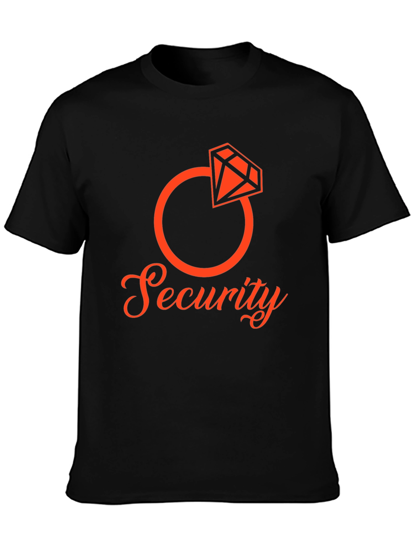 Security Ring Graphic Tee - Comfortable Fit