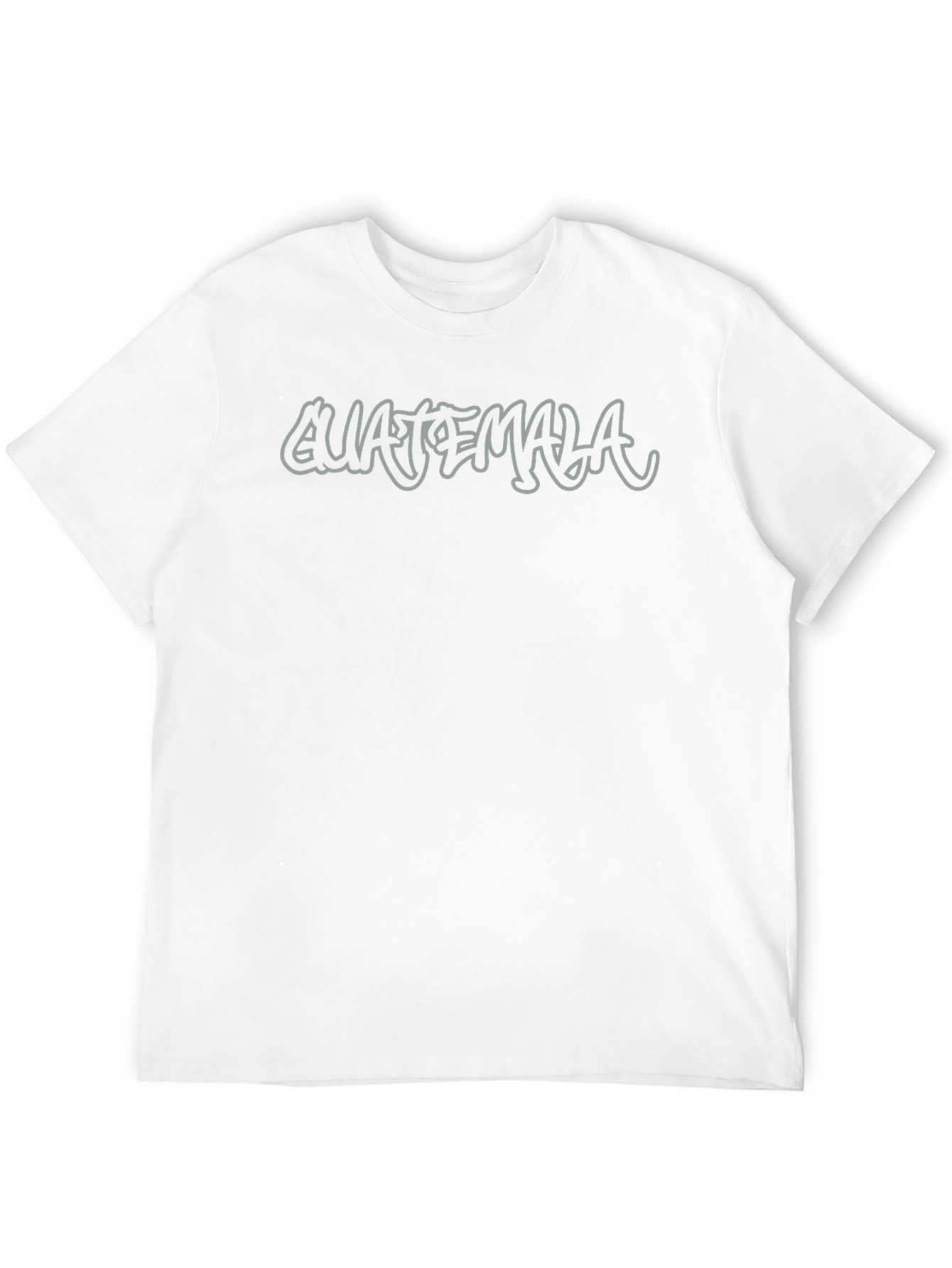 Guatemala Graphic Print Black T-Shirt