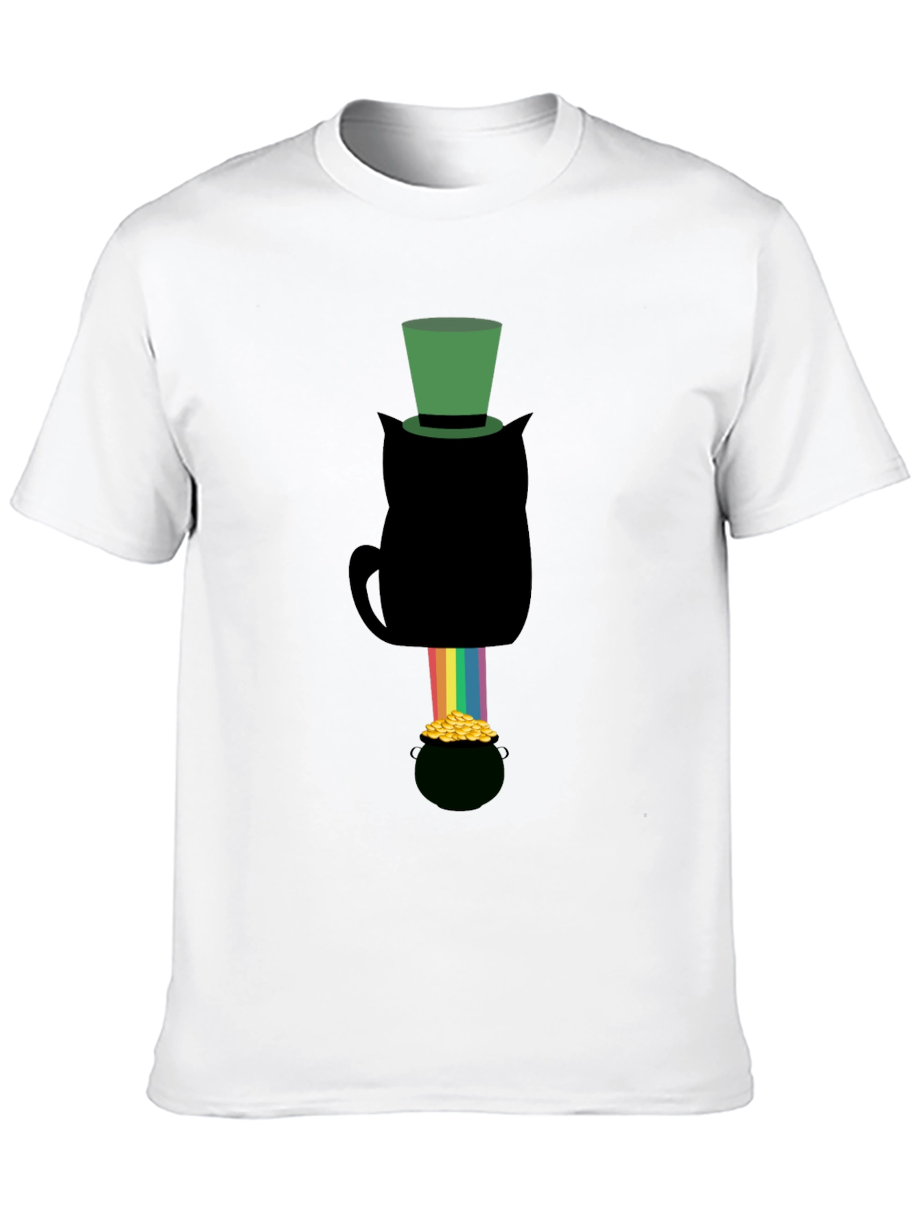St. Patricks Day Cat T-Shirt