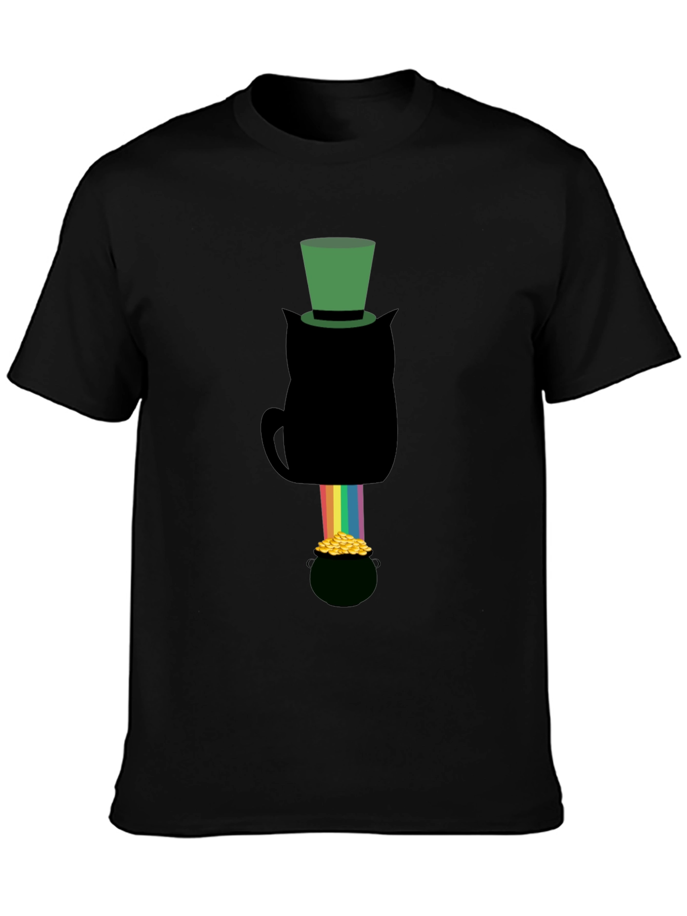 St. Patricks Day Cat T-Shirt