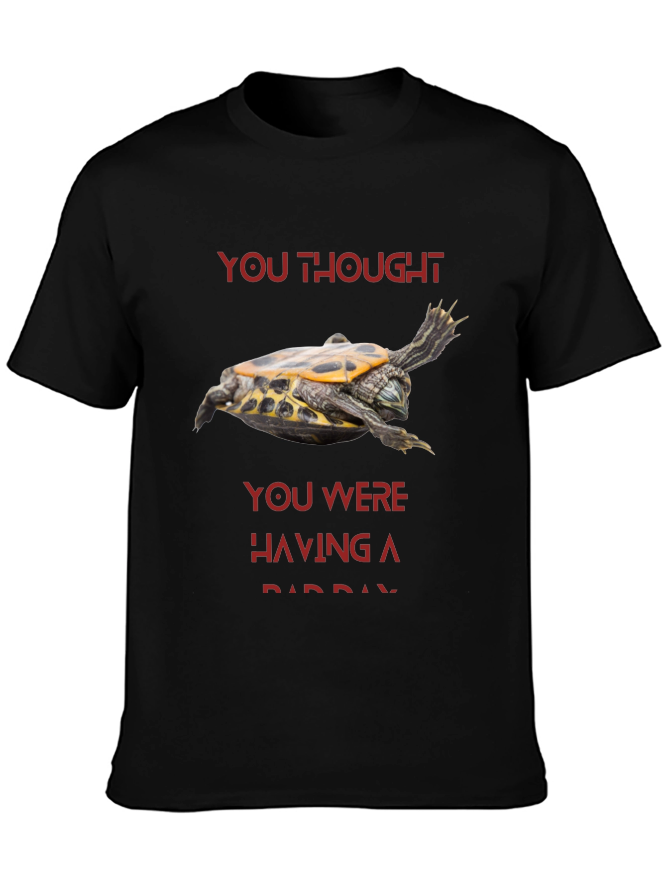 Funny Turtle Bad Day T-Shirt